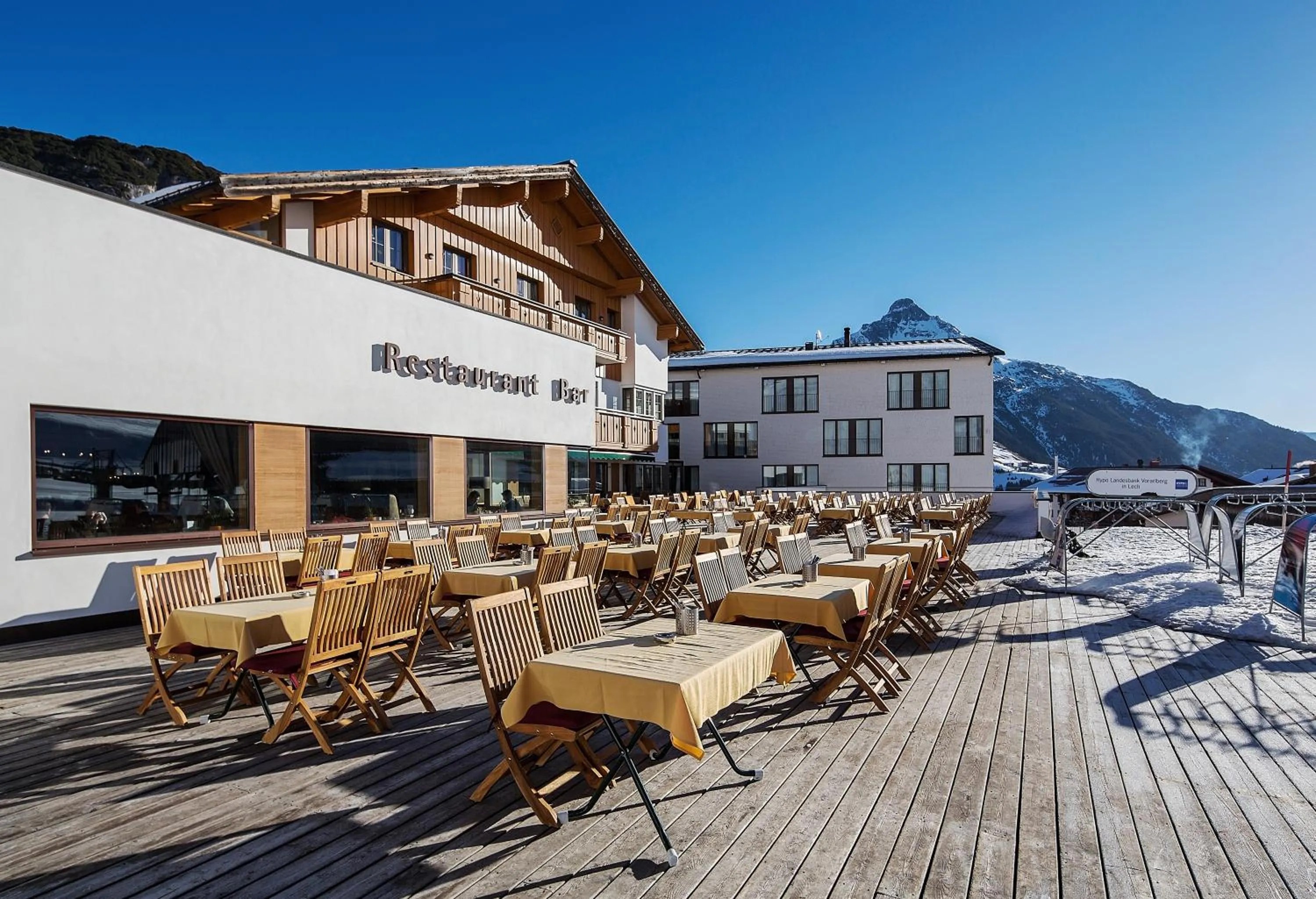 Restaurant/places to eat in Hotel Steffisalp