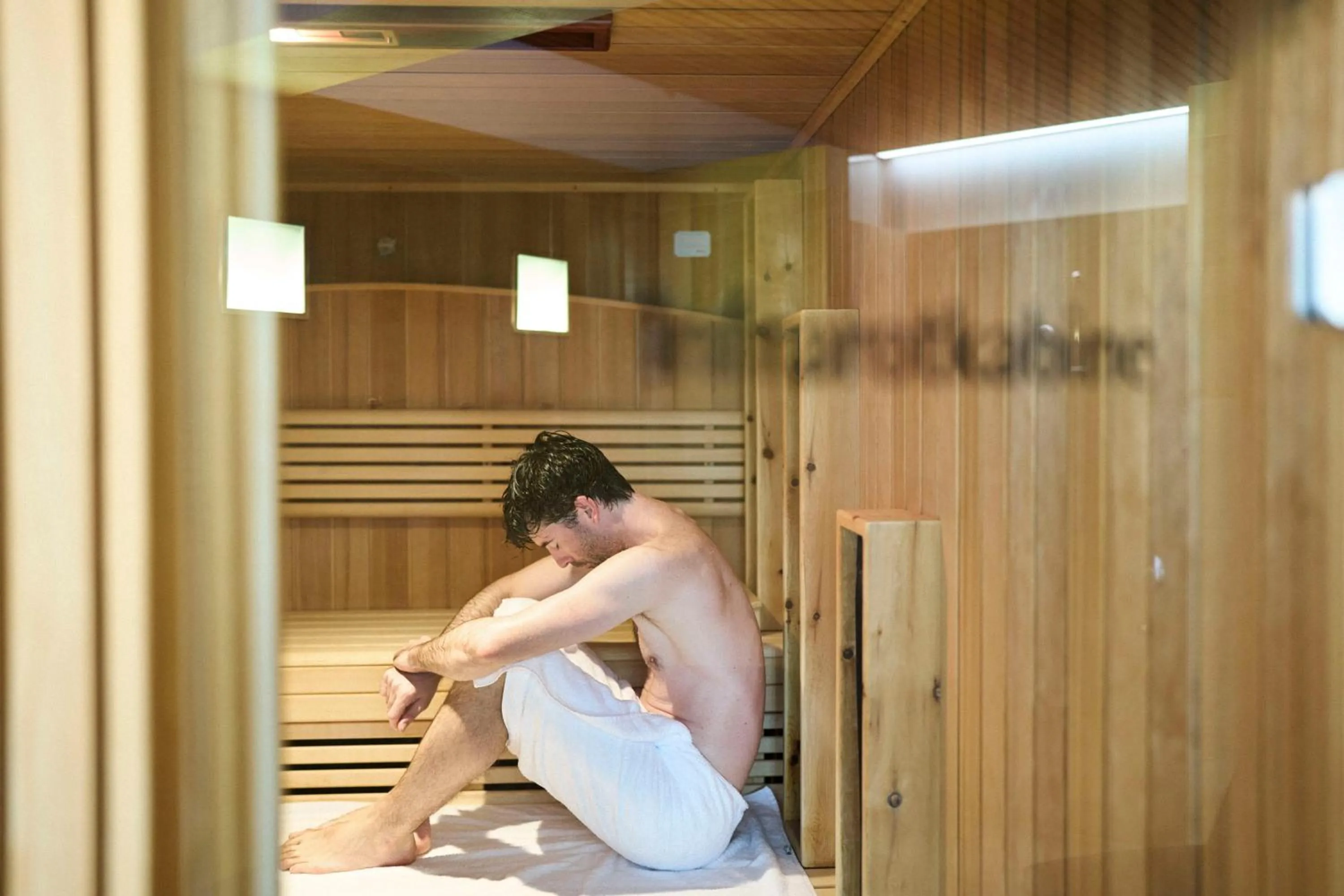 Sauna in Hotel Steffisalp