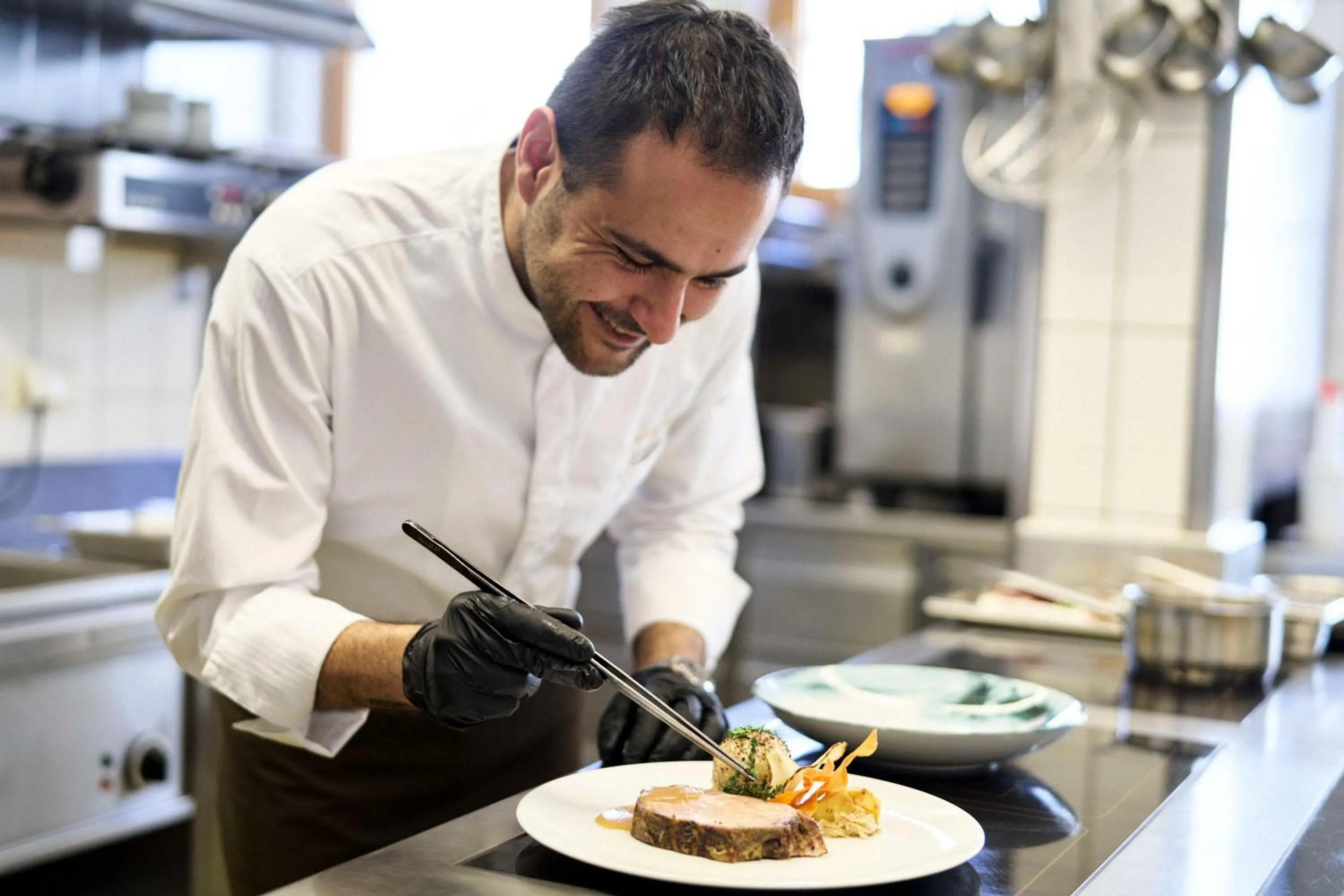 Restaurant/places to eat in Hotel Steffisalp