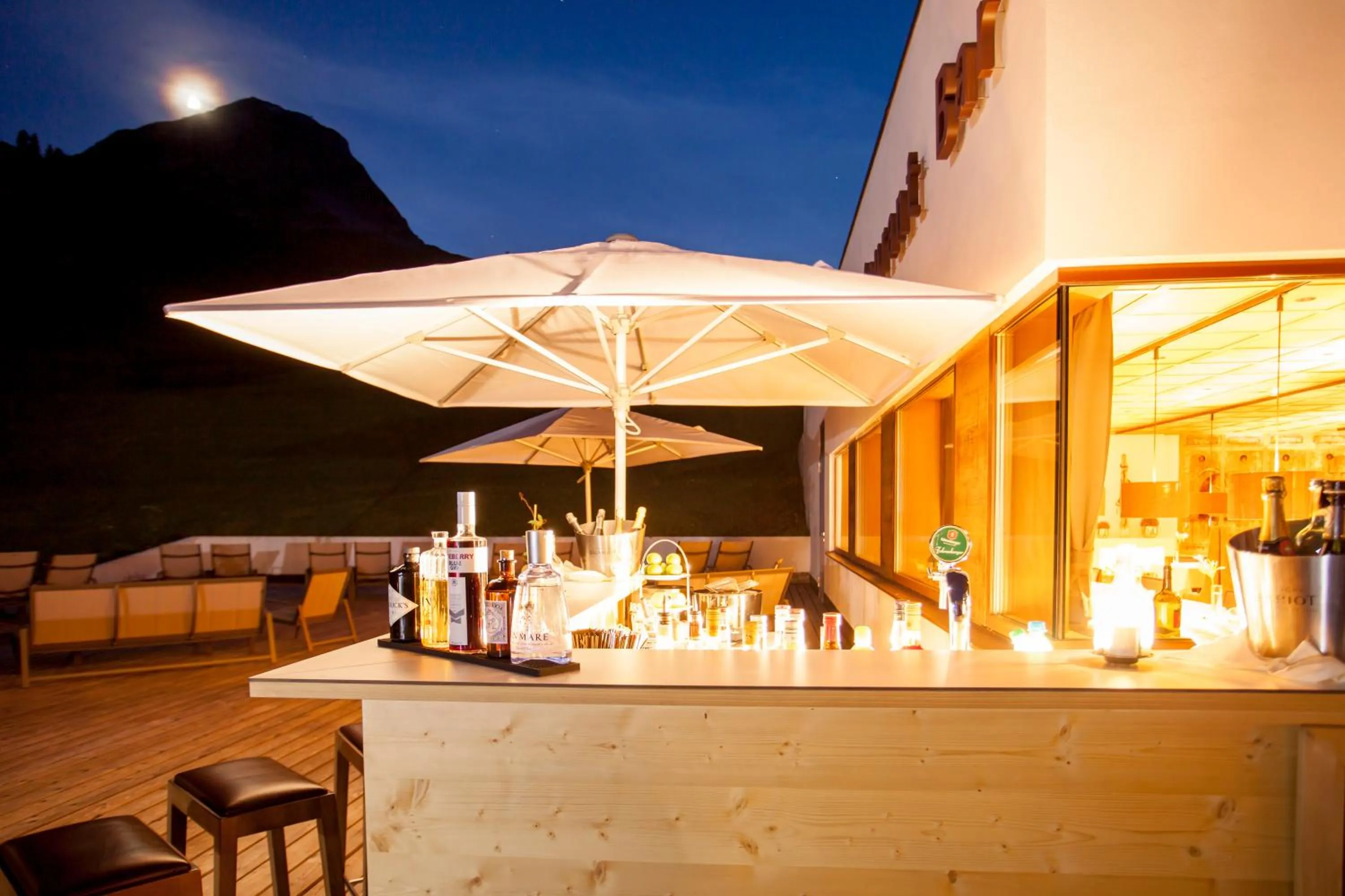 Night in Hotel Steffisalp