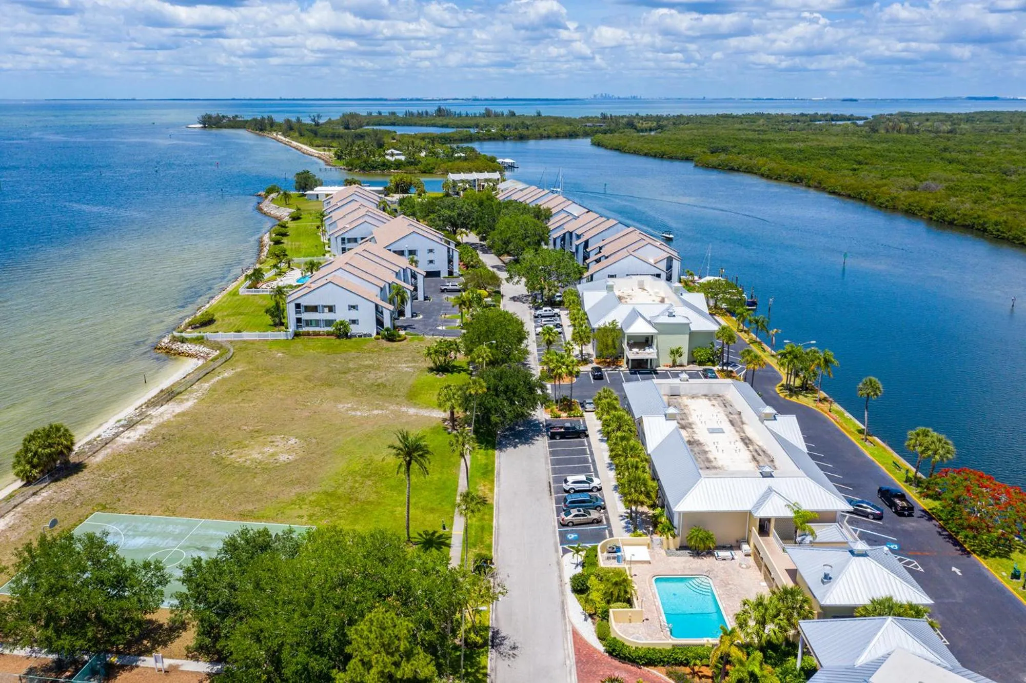 Property building in The Blue Lagoon