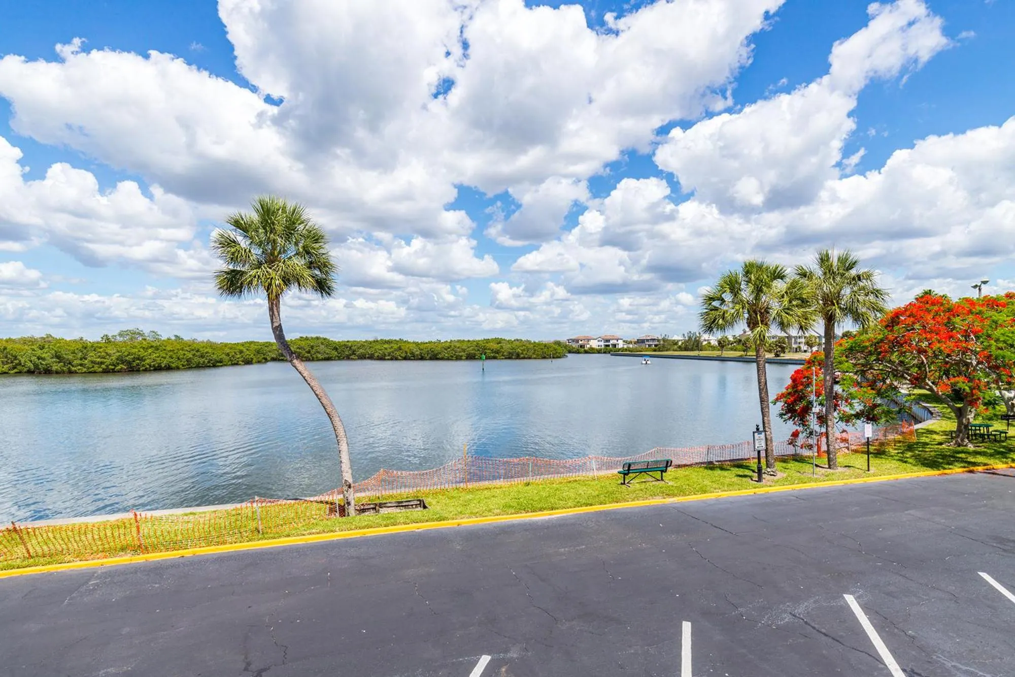 Lake view in The Blue Lagoon