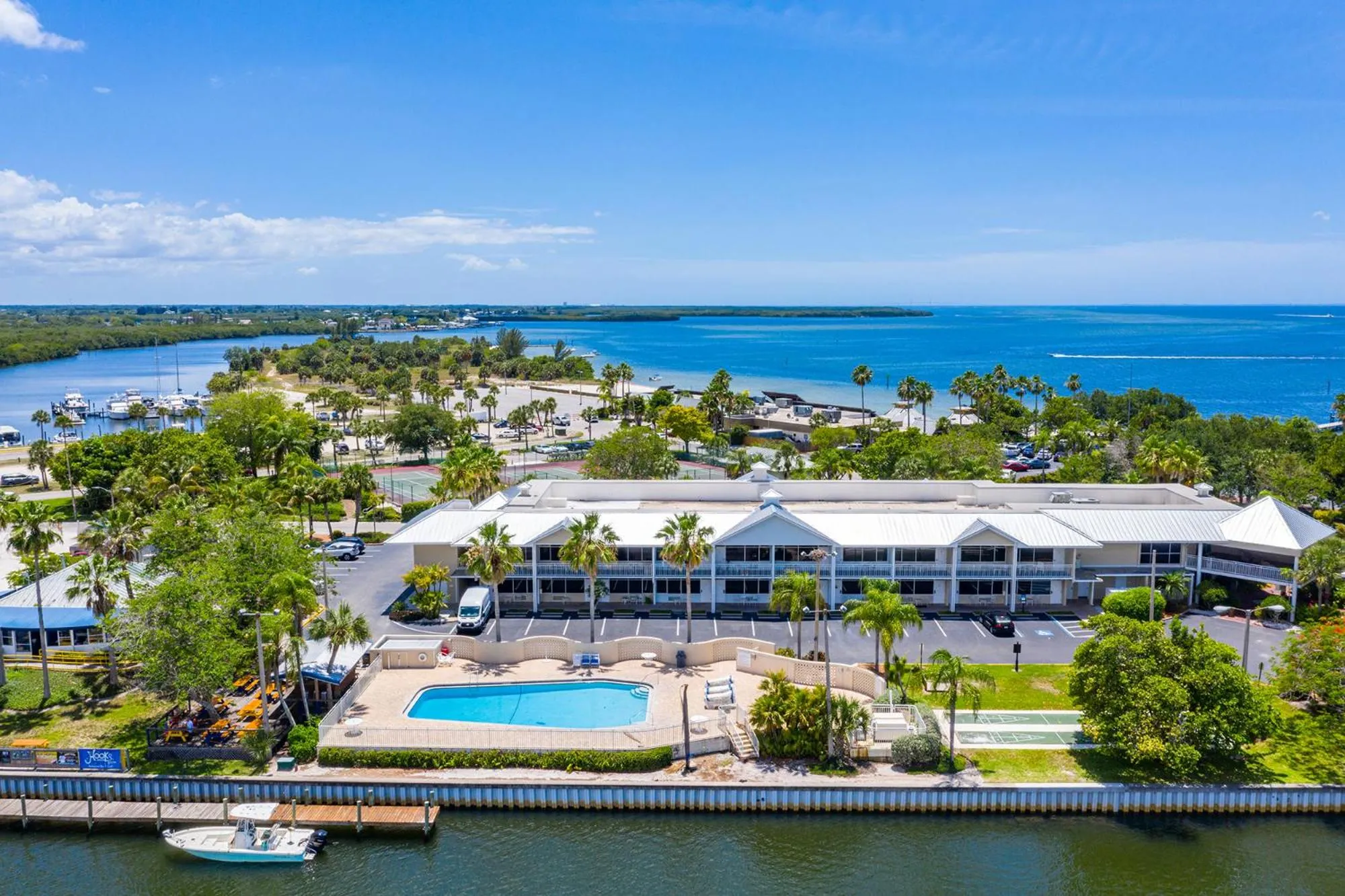 Nearby landmark in The Blue Lagoon