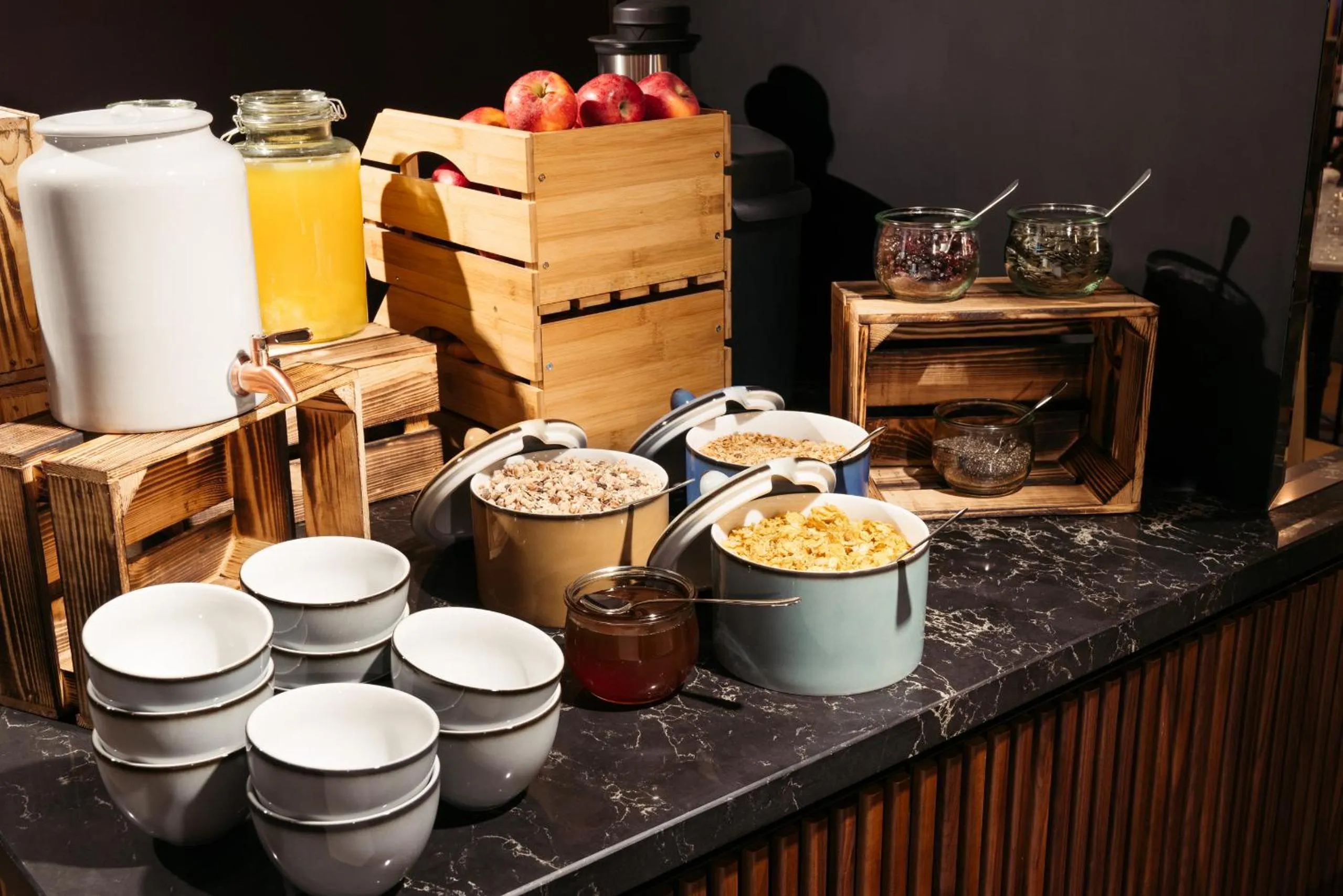 Breakfast in Hotel Schani Salon