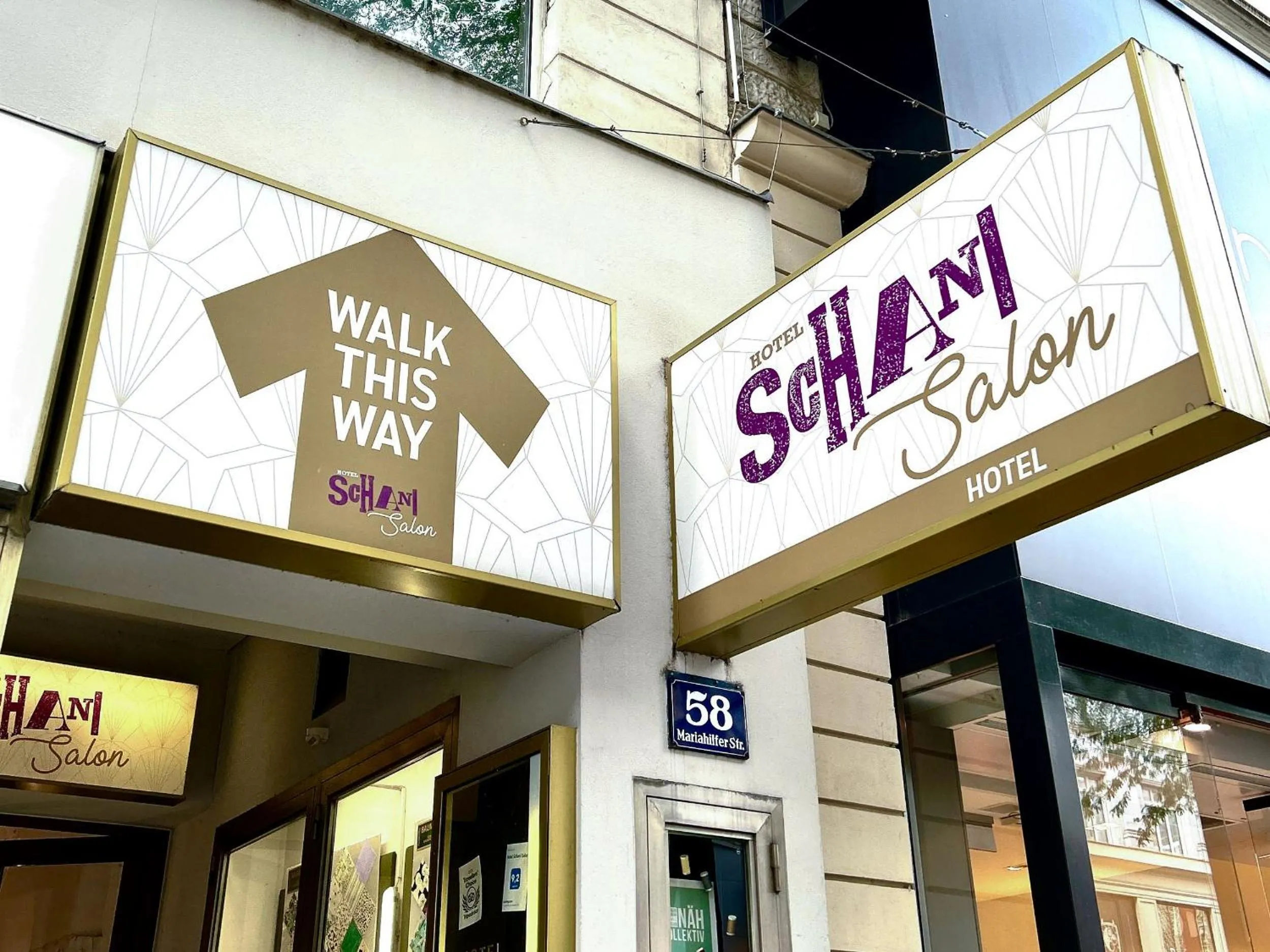 Property building in Hotel Schani Salon