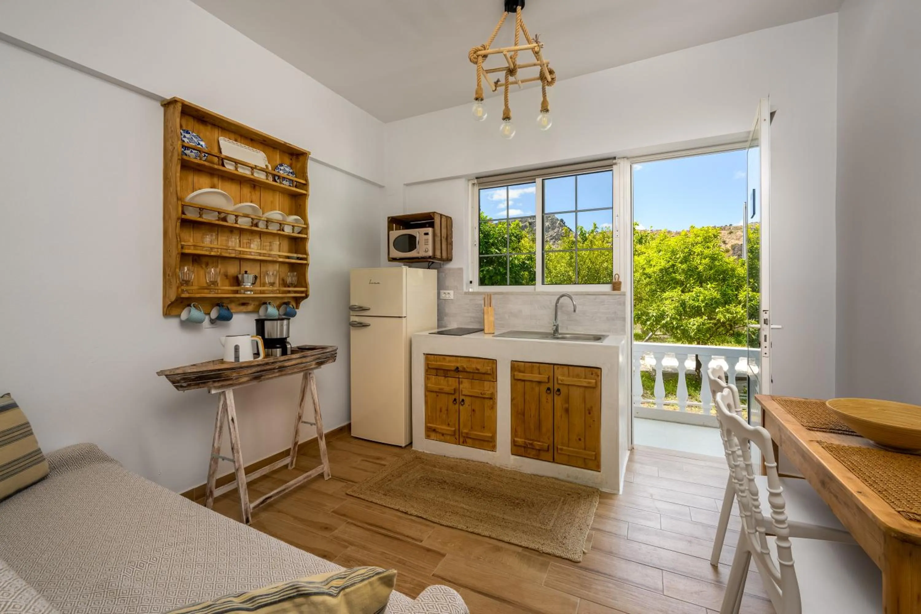 Kitchen or kitchenette in Afroditi Superior Apartments