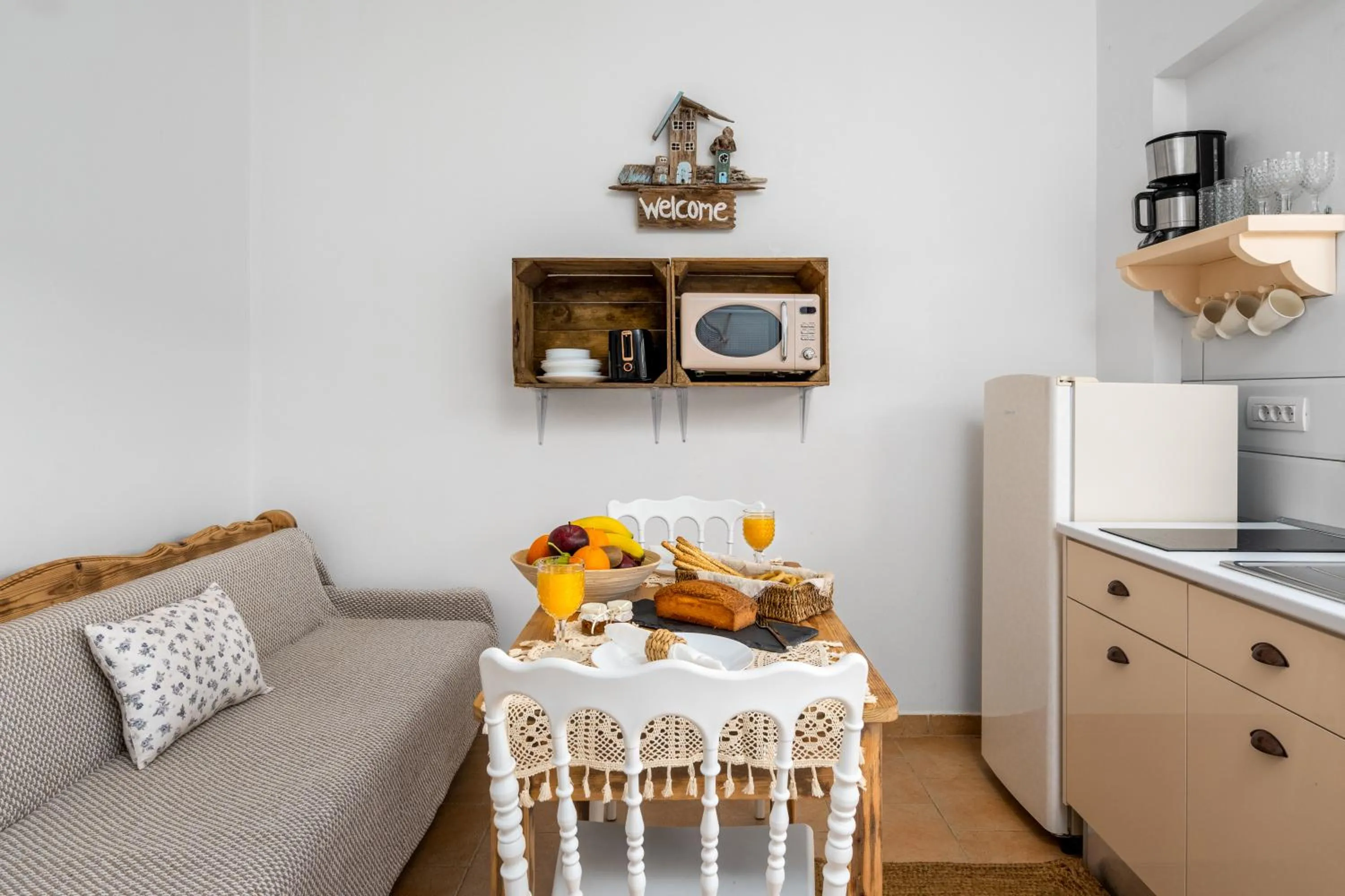 Kitchen or kitchenette in Afroditi Superior Apartments