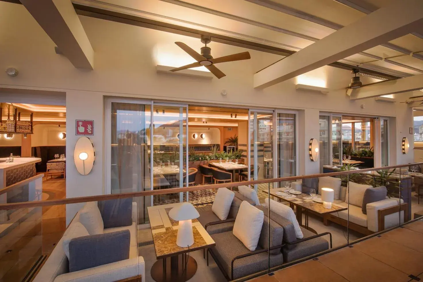 Restaurant/places to eat in Only YOU Hotel Málaga Restaurant/places to eat in Only YOU Hotel Málaga