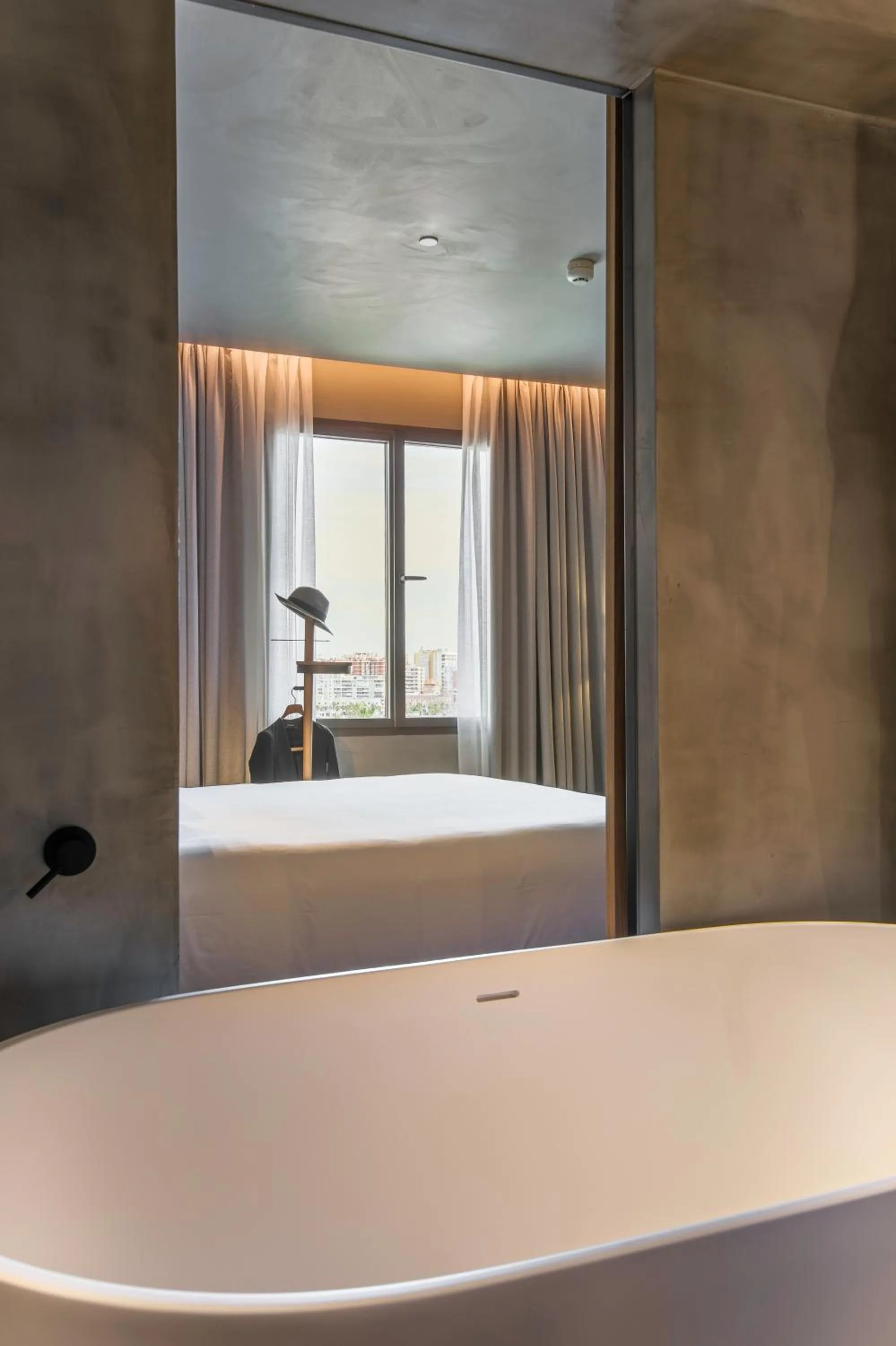 Bathroom, Bed in Only YOU Hotel Málaga