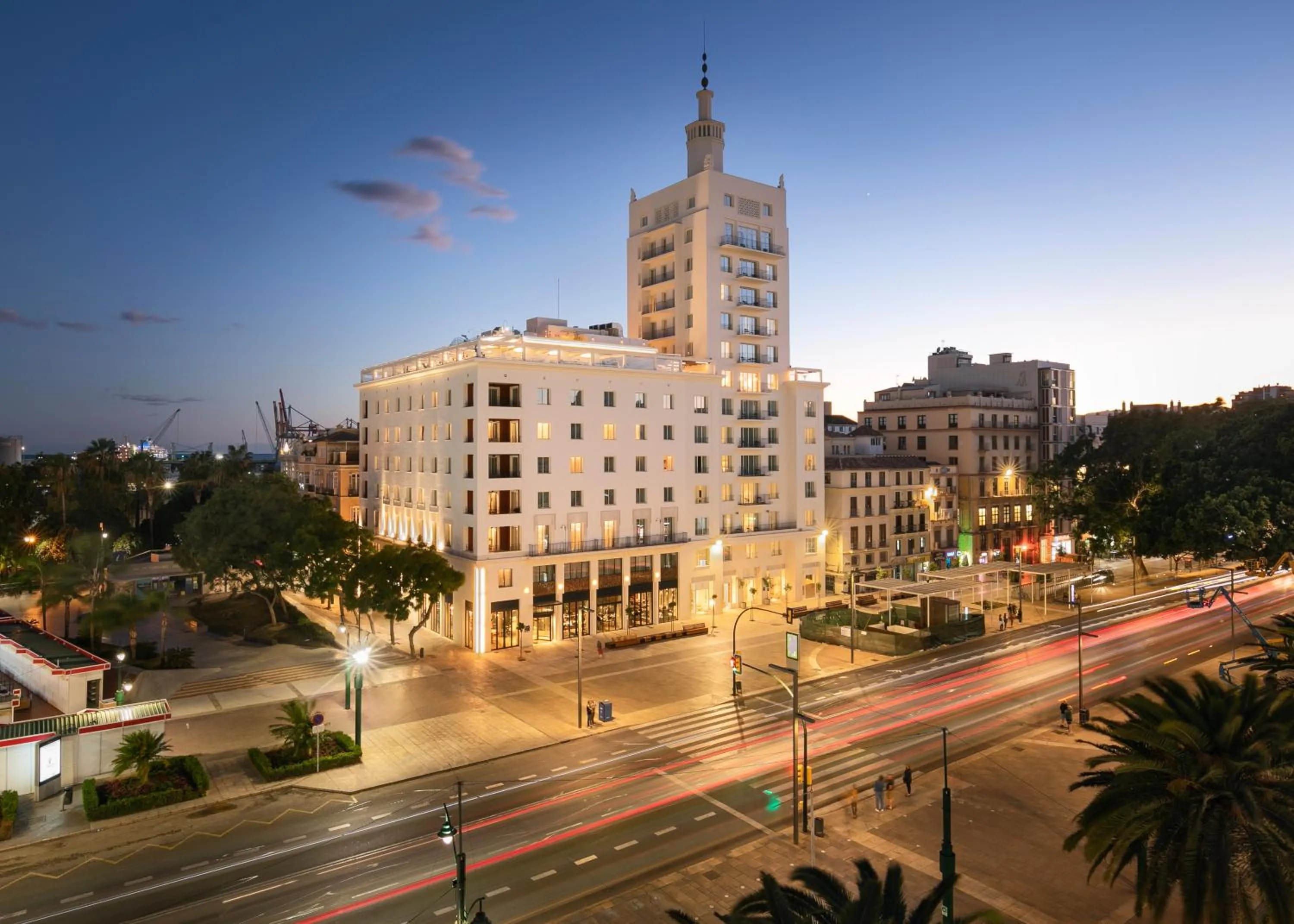 Facade/entrance in Only YOU Hotel Málaga