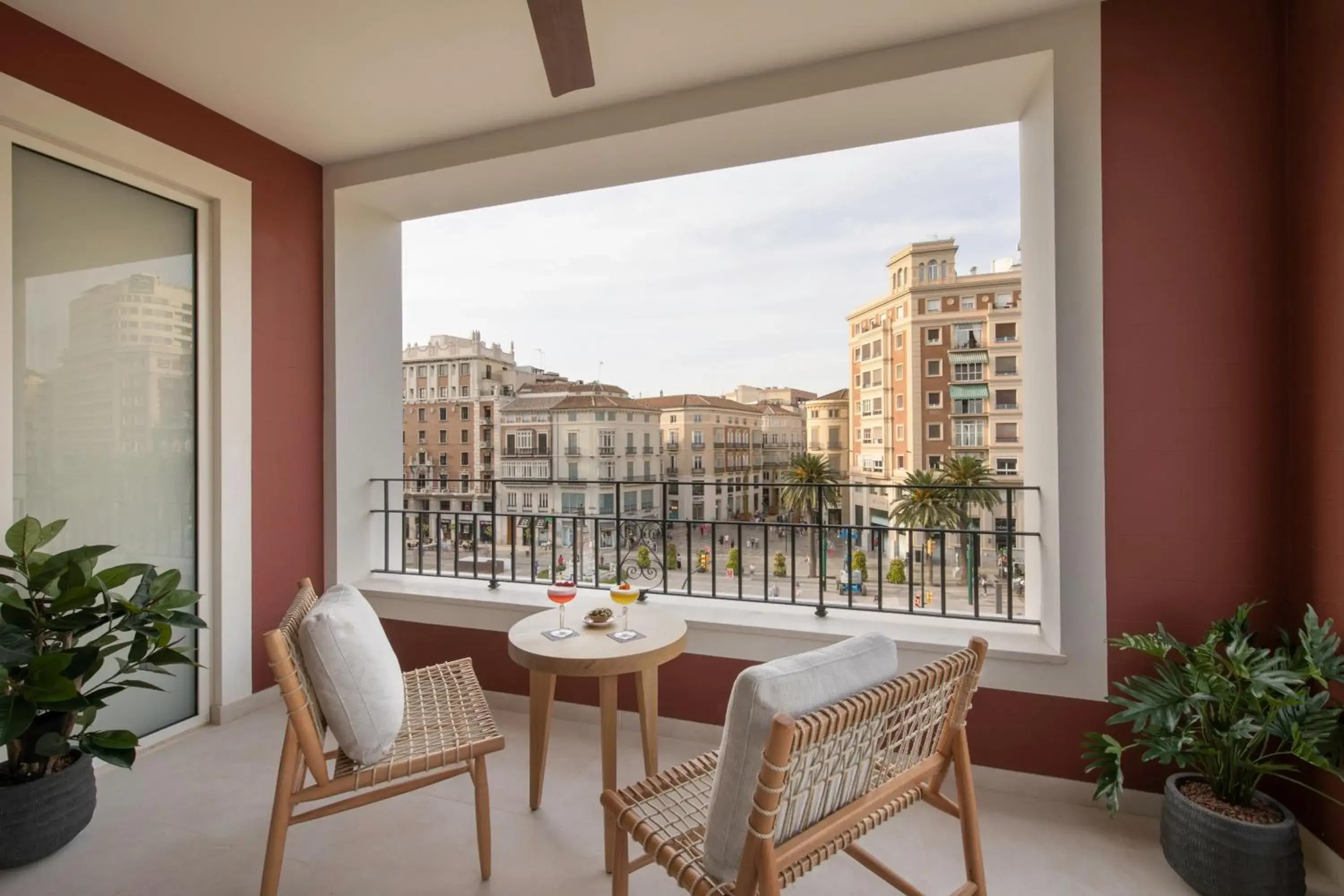 View (from property/room) in Only YOU Hotel Málaga View (from property/room) in Only YOU Hotel Málaga