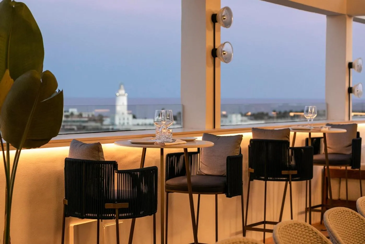 Restaurant/places to eat in Only YOU Hotel Málaga