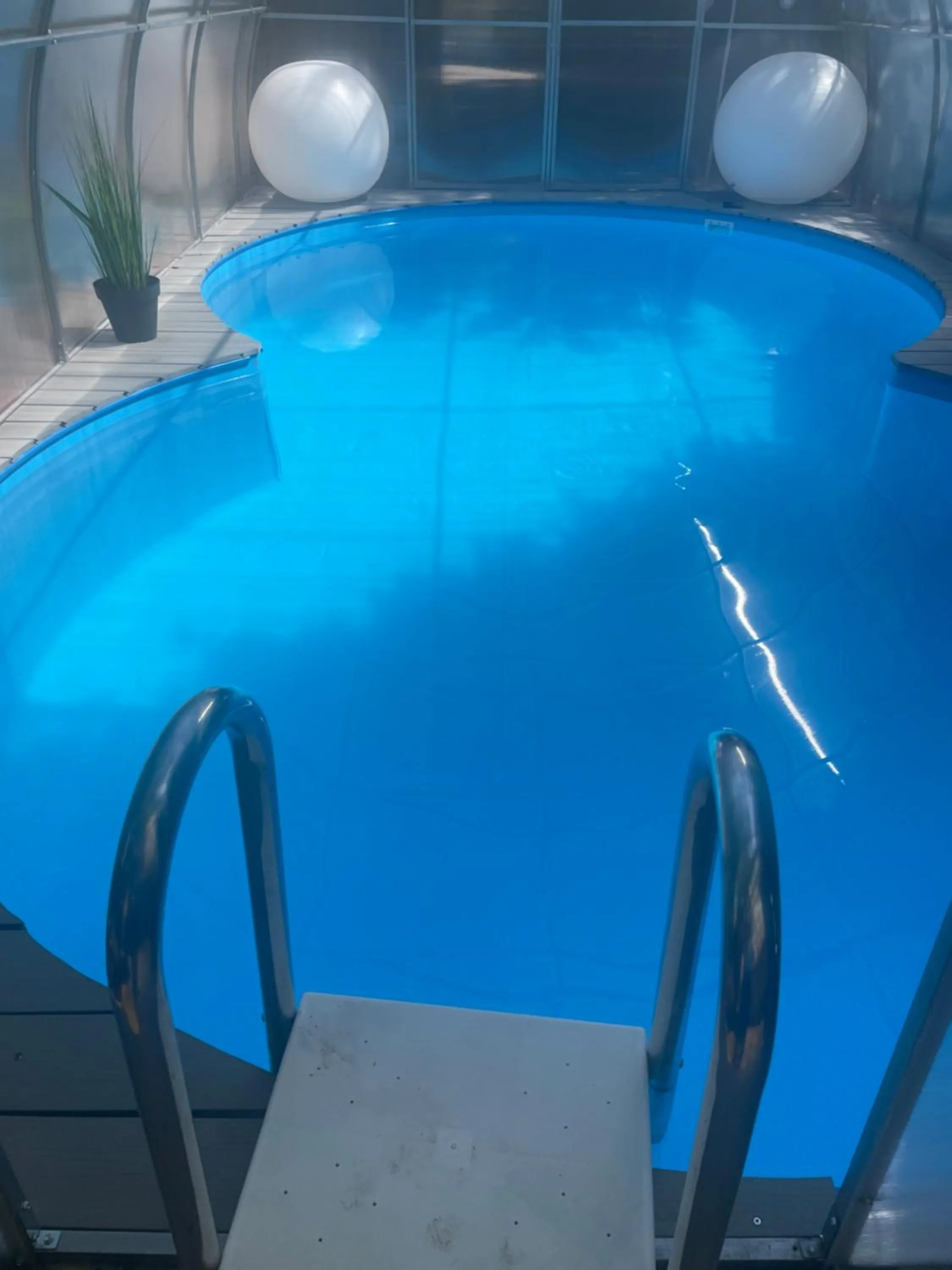 Pool view in Harzhotel Warnstedter Krug