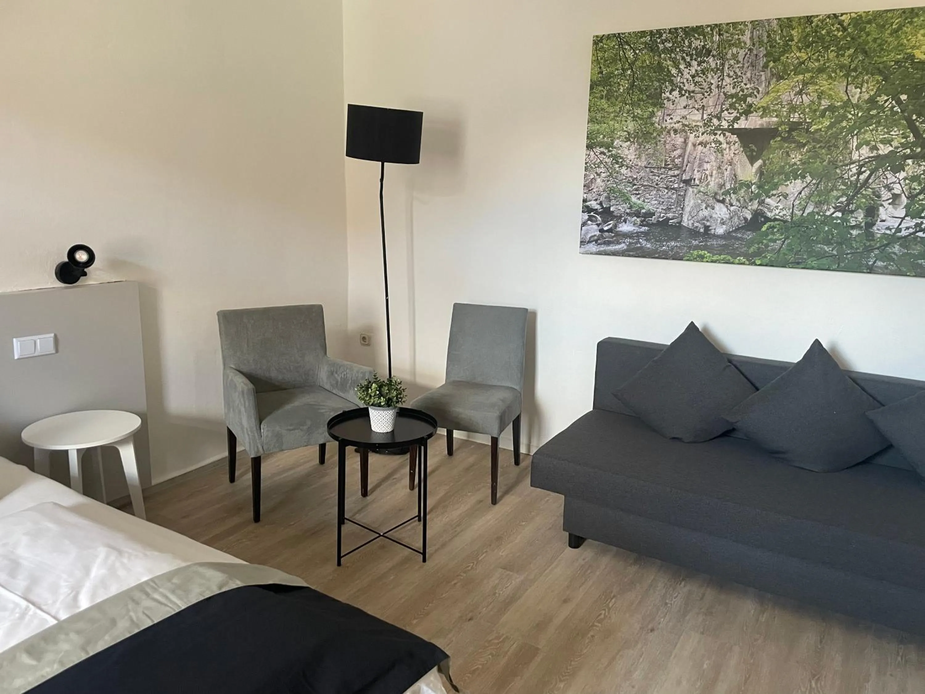 Bed in Harzhotel Warnstedter Krug