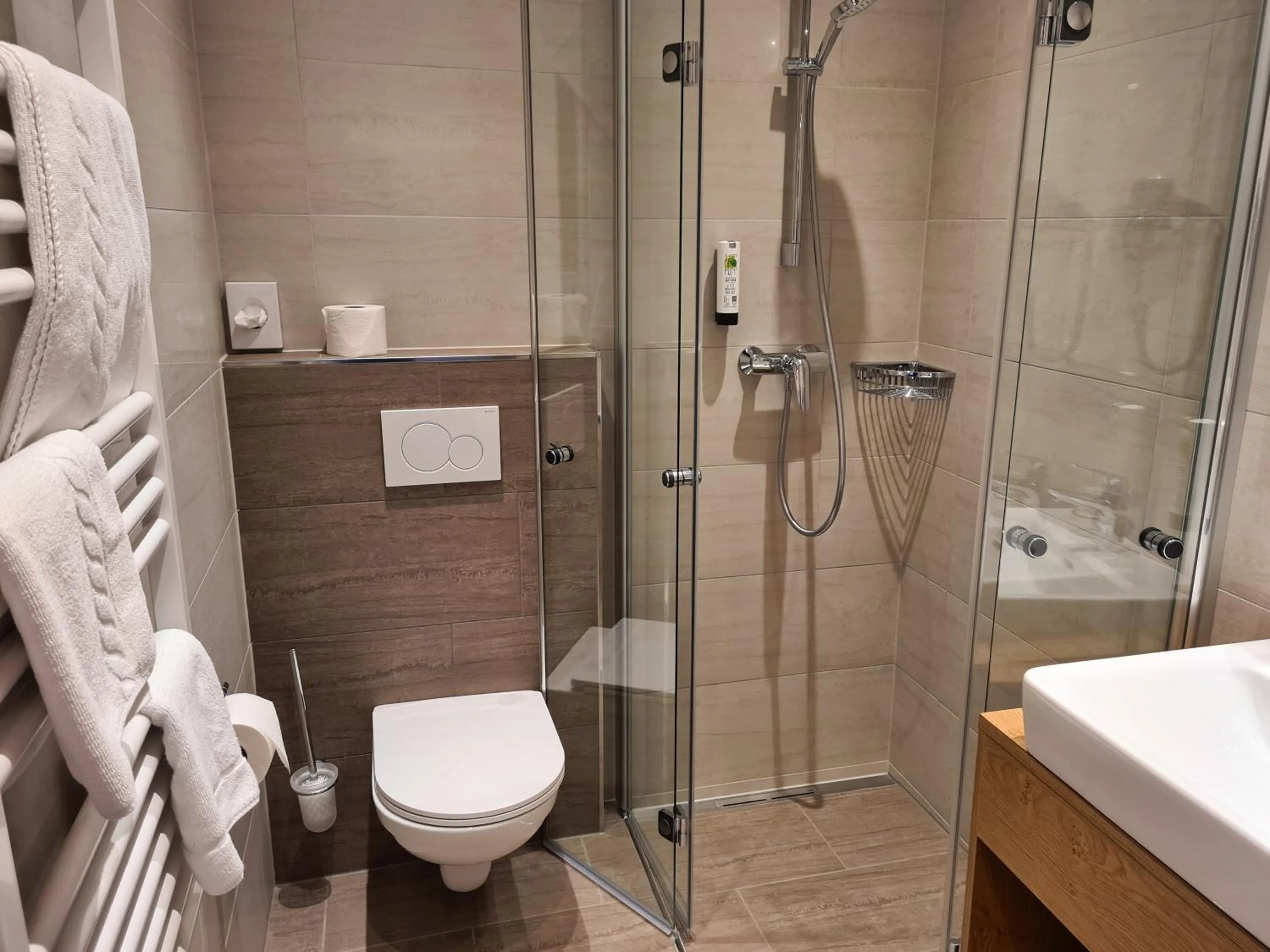 Bathroom in Dei Hotel Schönblick