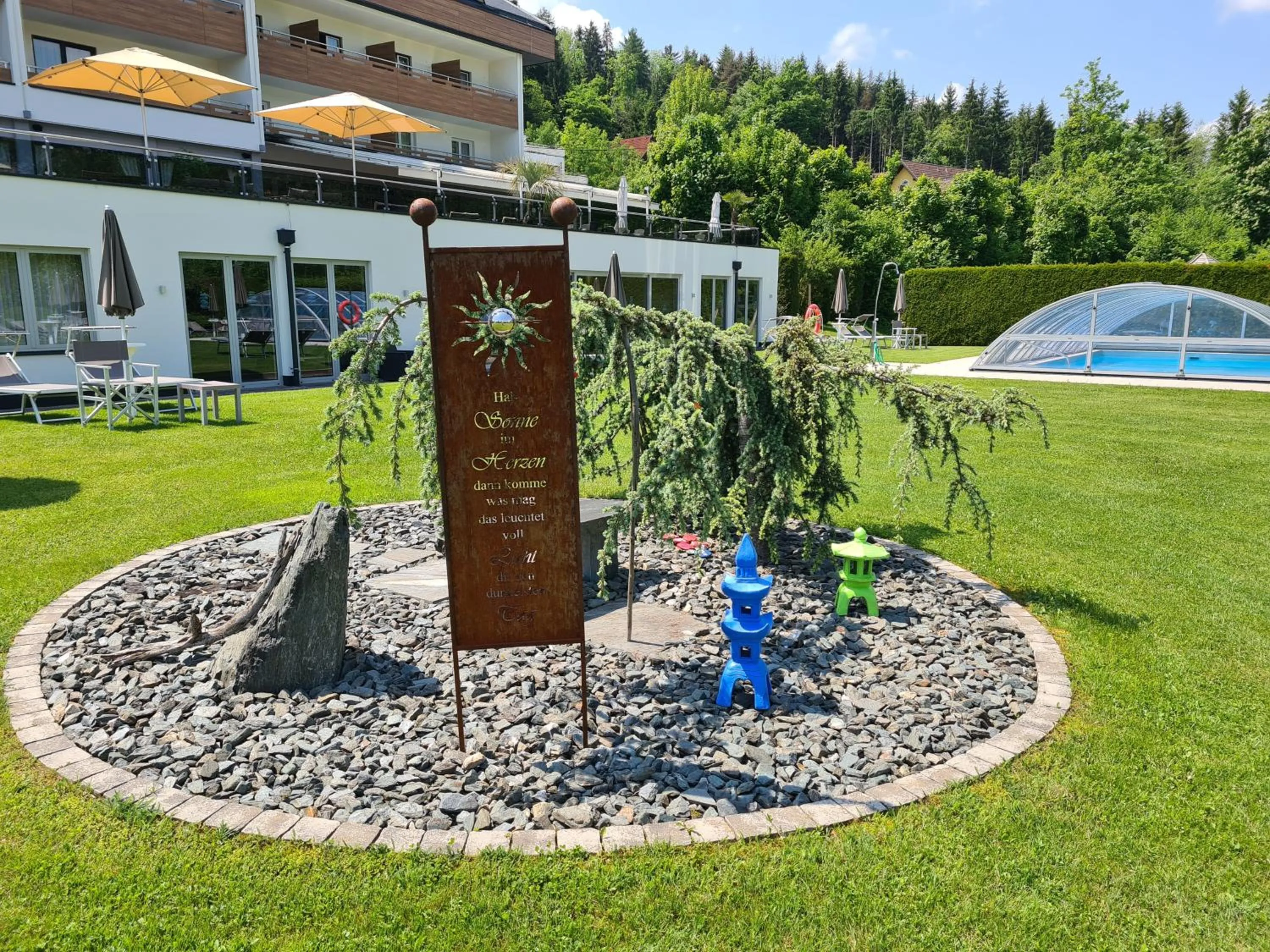 Garden in Dei Hotel Schönblick