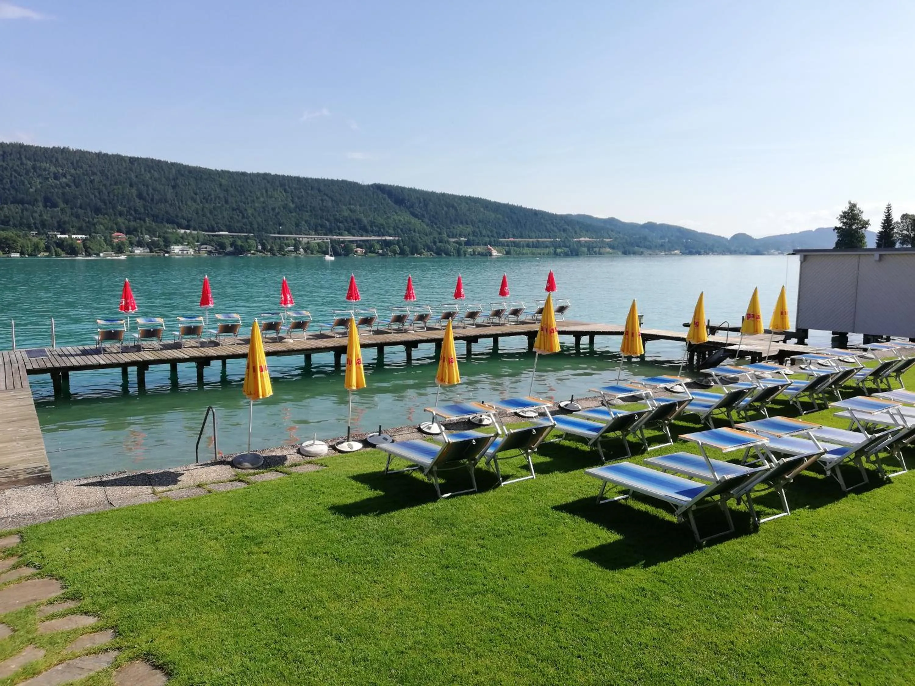 Beach in Dei Hotel Schönblick