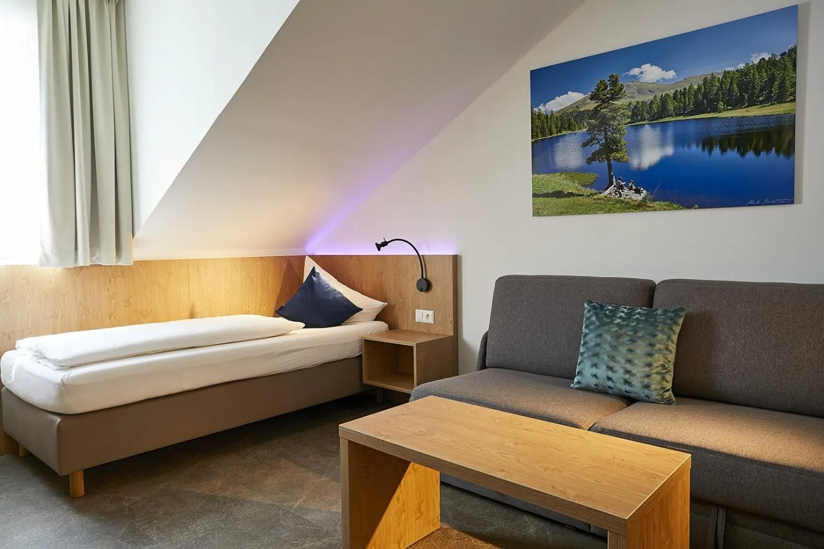 Bed in Dei Hotel Schönblick