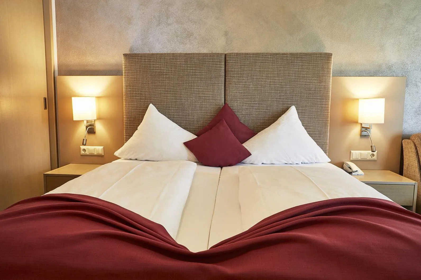 Photo of the whole room, Bed in Dei Hotel Schönblick