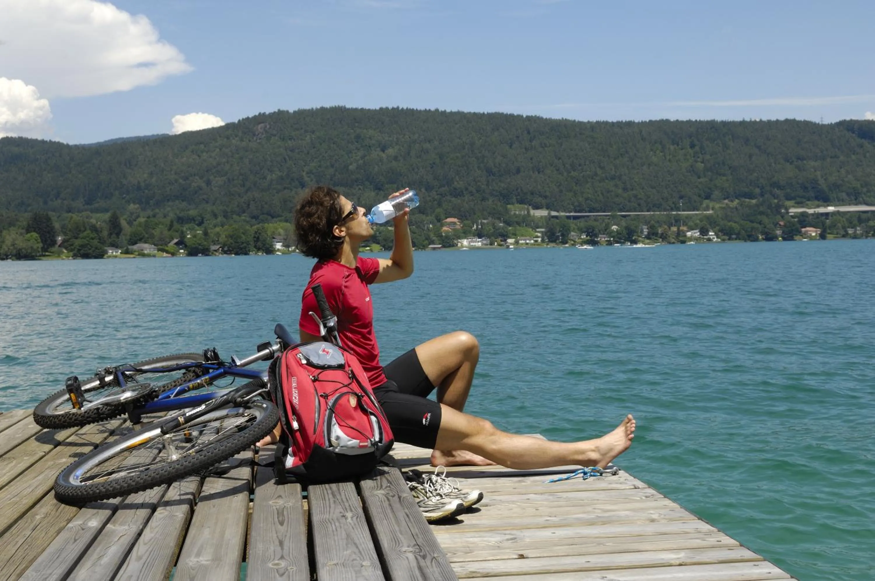 Cycling in Dei Hotel Schönblick