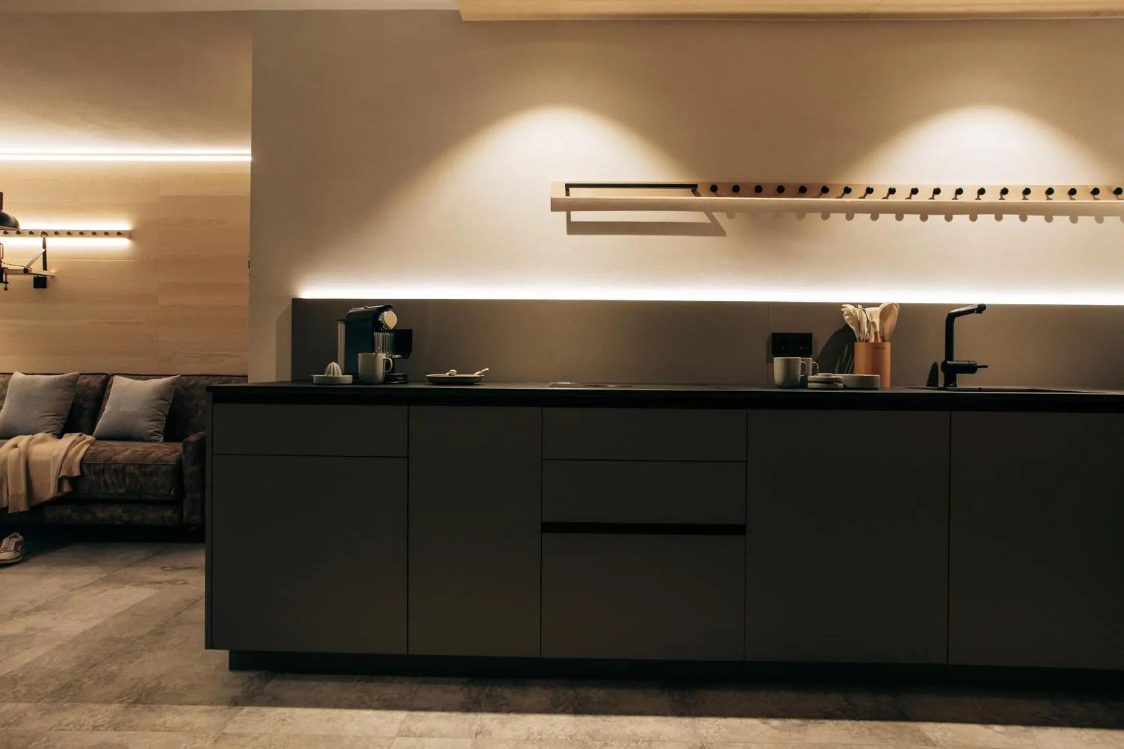 Kitchen or kitchenette in Arabella Retreat & Spa