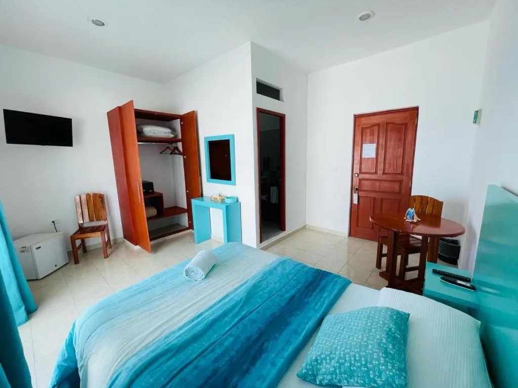 Bed in Habitación Amanecer Turquesa #5