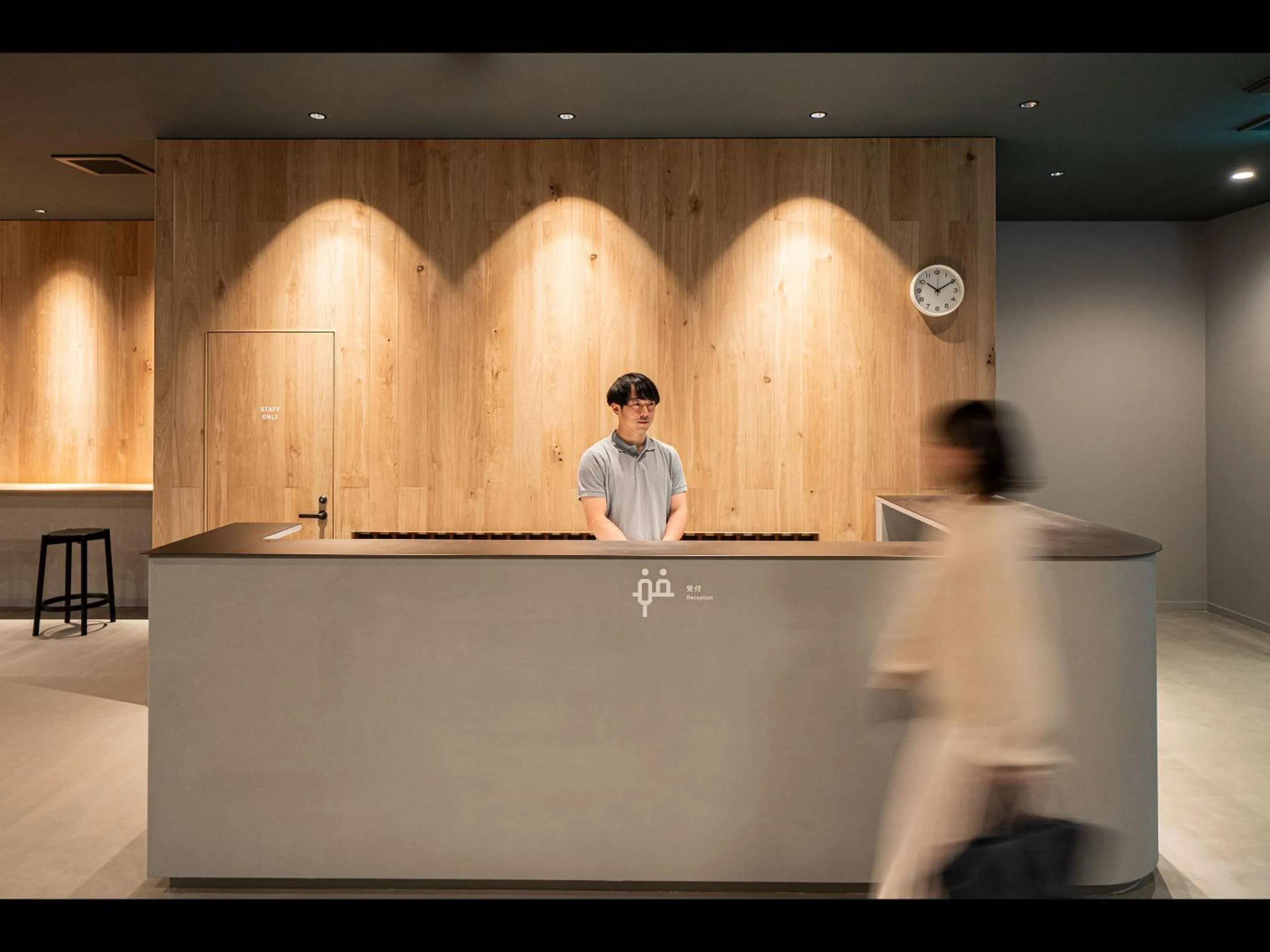 Lobby or reception in Capsule Plus Yokohama Sauna & Capsule