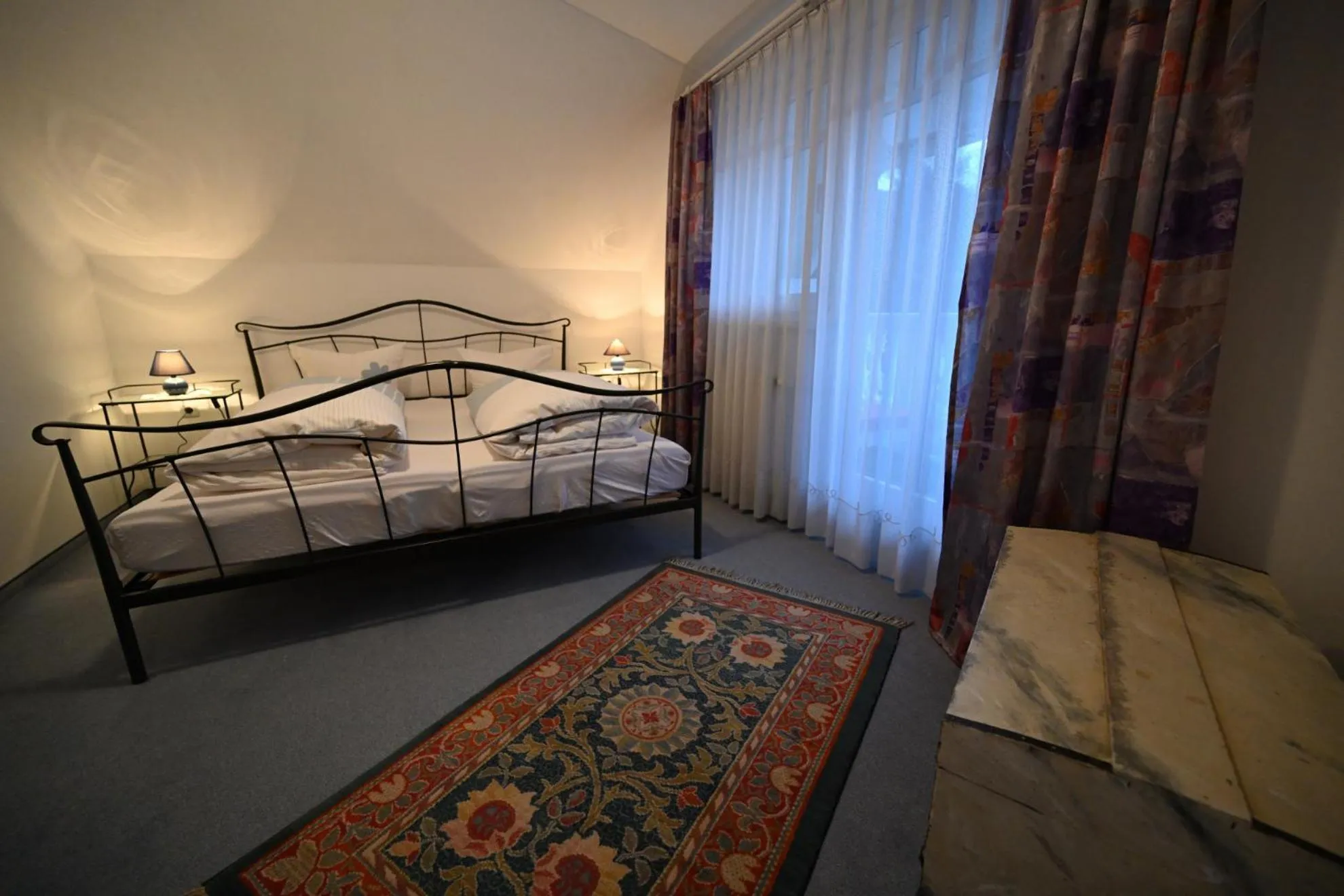 Bedroom, Bed in Hotel Garni Hubertus-Nostalgie & Charme