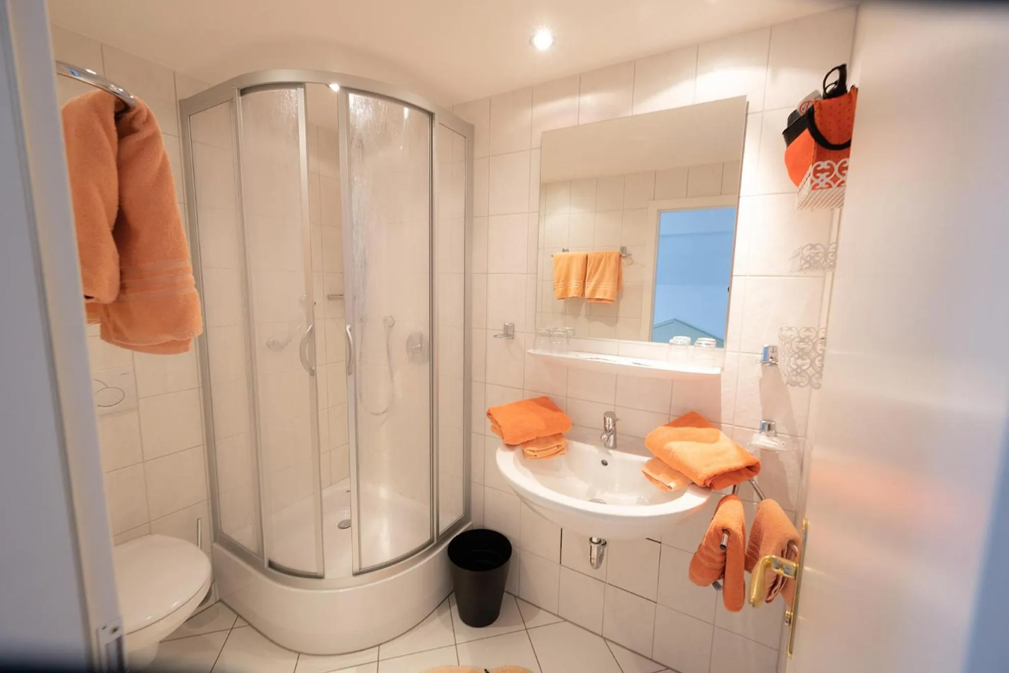 Bathroom in Hotel Garni Hubertus-Nostalgie & Charme