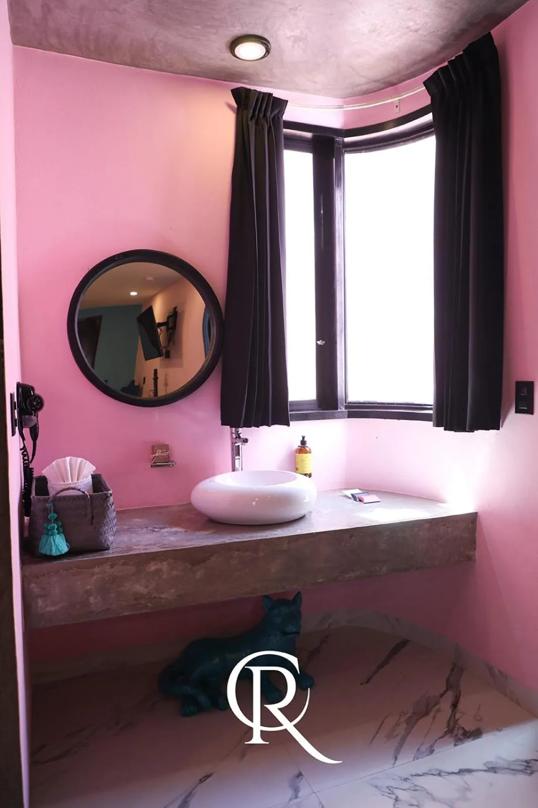 Bathroom, Bed in Casa Rosa Hotel & Spa