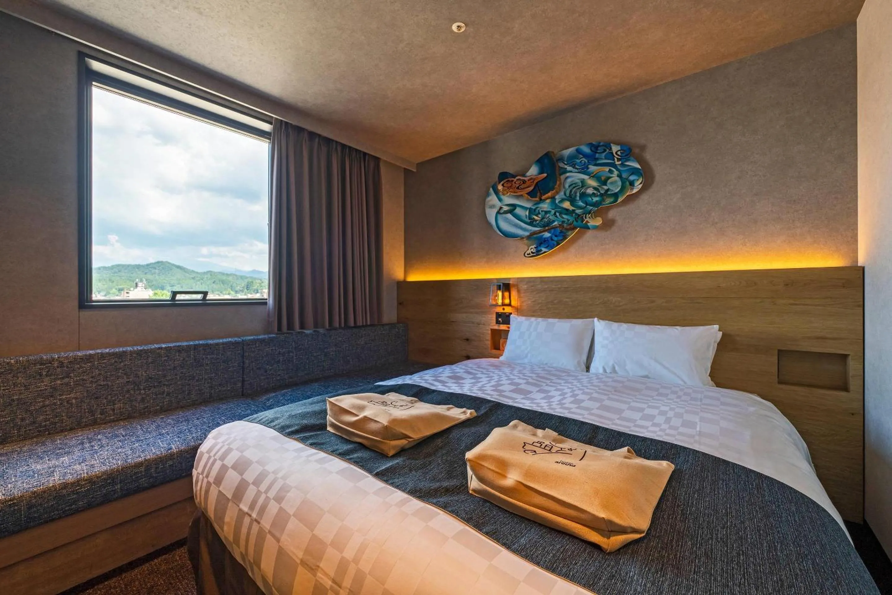 Bedroom, Bed in hotel around TAKAYAMA, an Ascend Collection Hotel