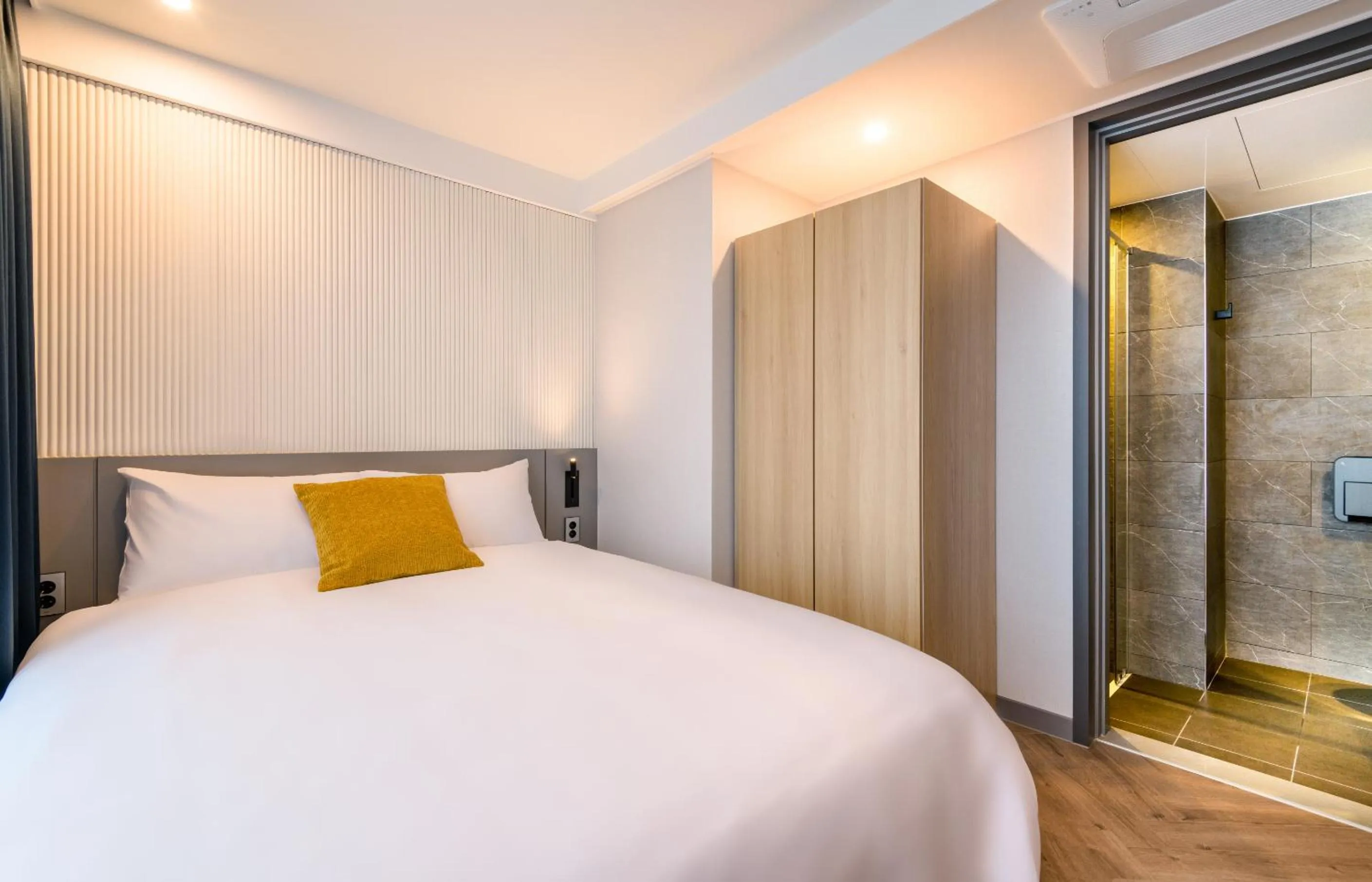 City view, Bed in Ventimo Hotel & Residence Jeju