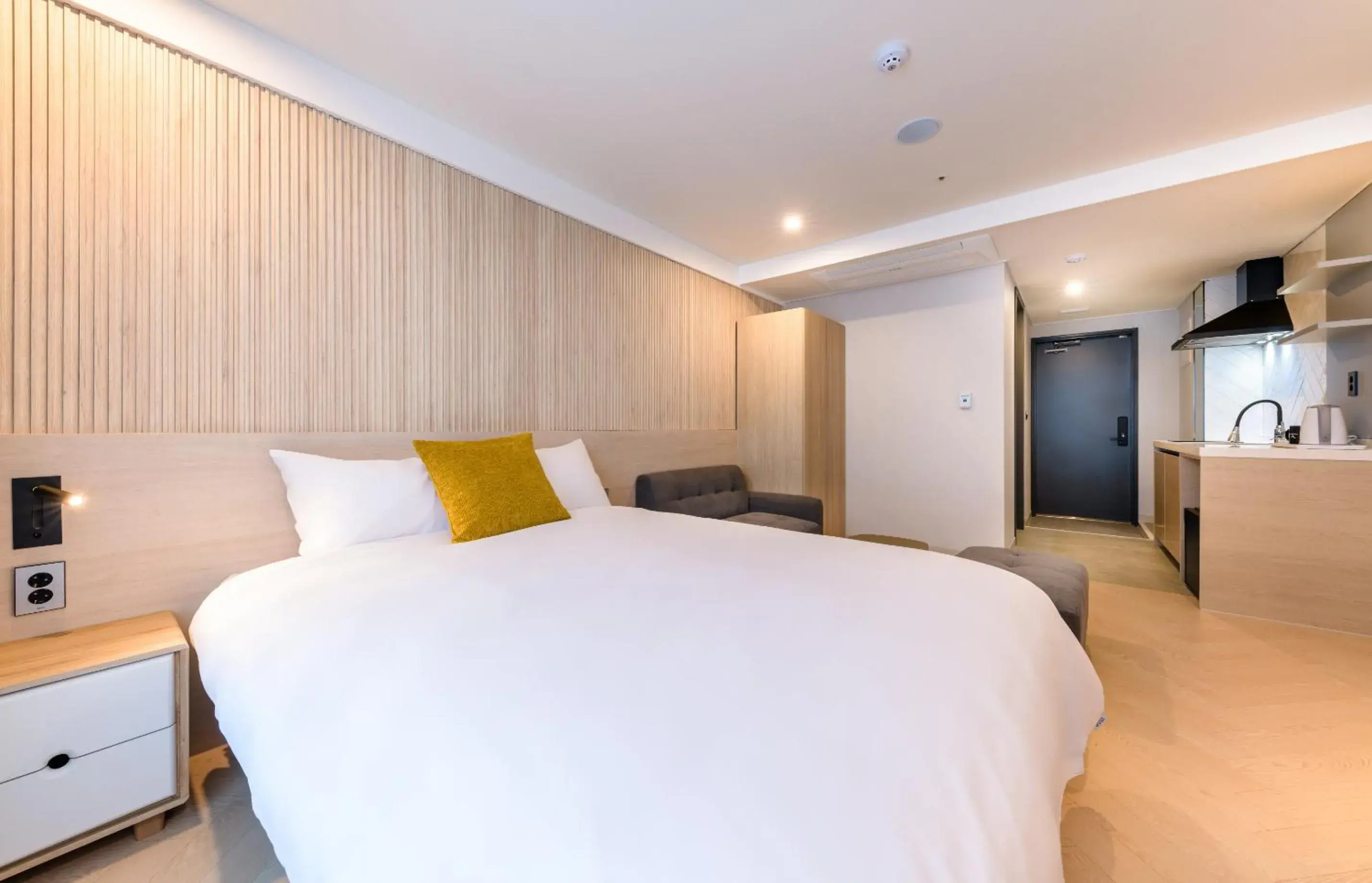 Bed in Ventimo Hotel & Residence Jeju Bed in Ventimo Hotel & Residence Jeju