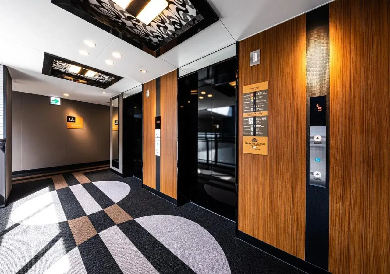 Area and facilities, Bed in APA Hotel & Resort Hakata Ekihigashi Area and facilities, Bed in APA Hotel & Resort Hakata Ekihigashi