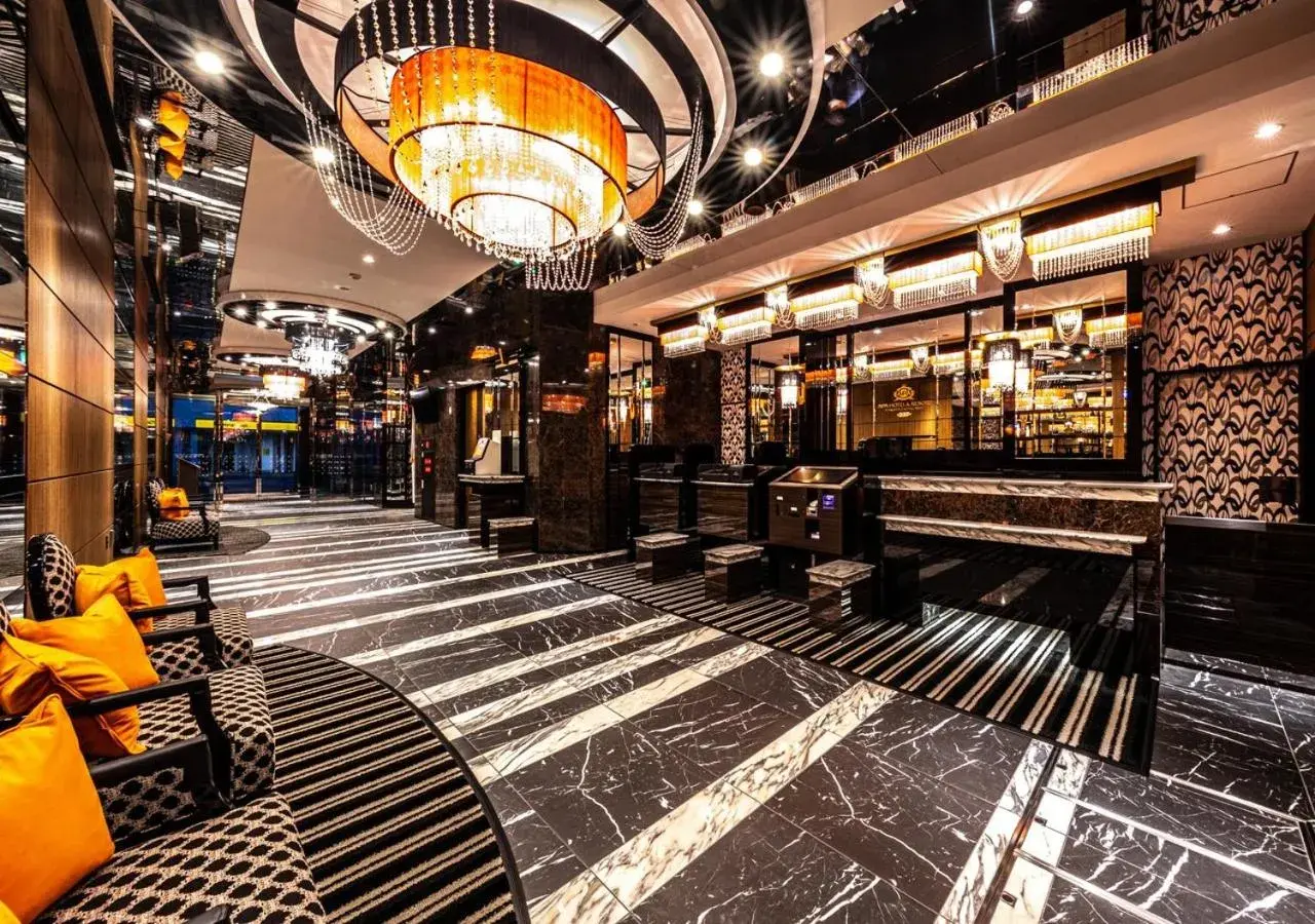 Lobby or reception in APA Hotel & Resort Hakata Ekihigashi Lobby or reception in APA Hotel & Resort Hakata Ekihigashi