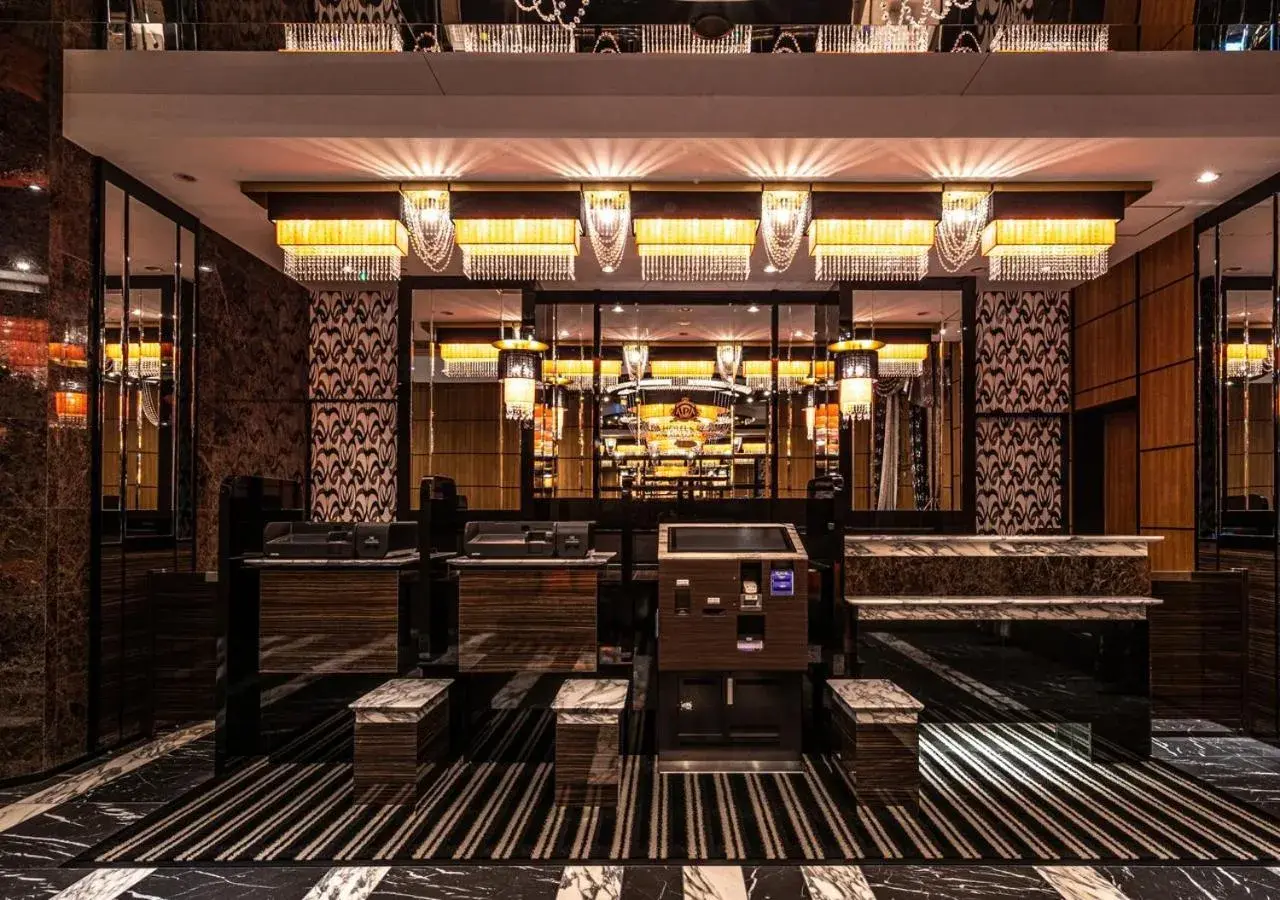 Lobby or reception in APA Hotel & Resort Hakata Ekihigashi Lobby or reception in APA Hotel & Resort Hakata Ekihigashi