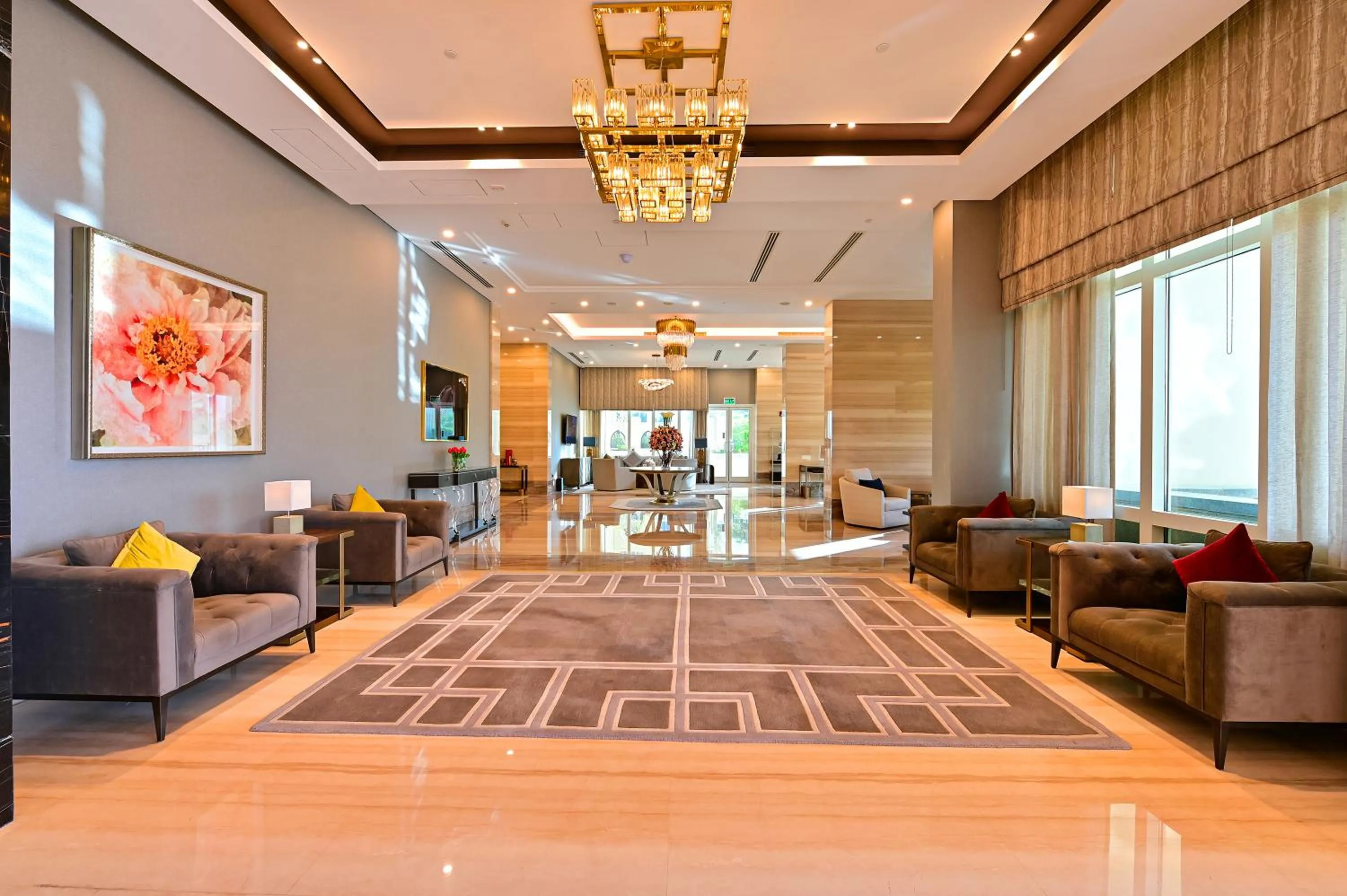 Lobby or reception in Retaj Baywalk Residence