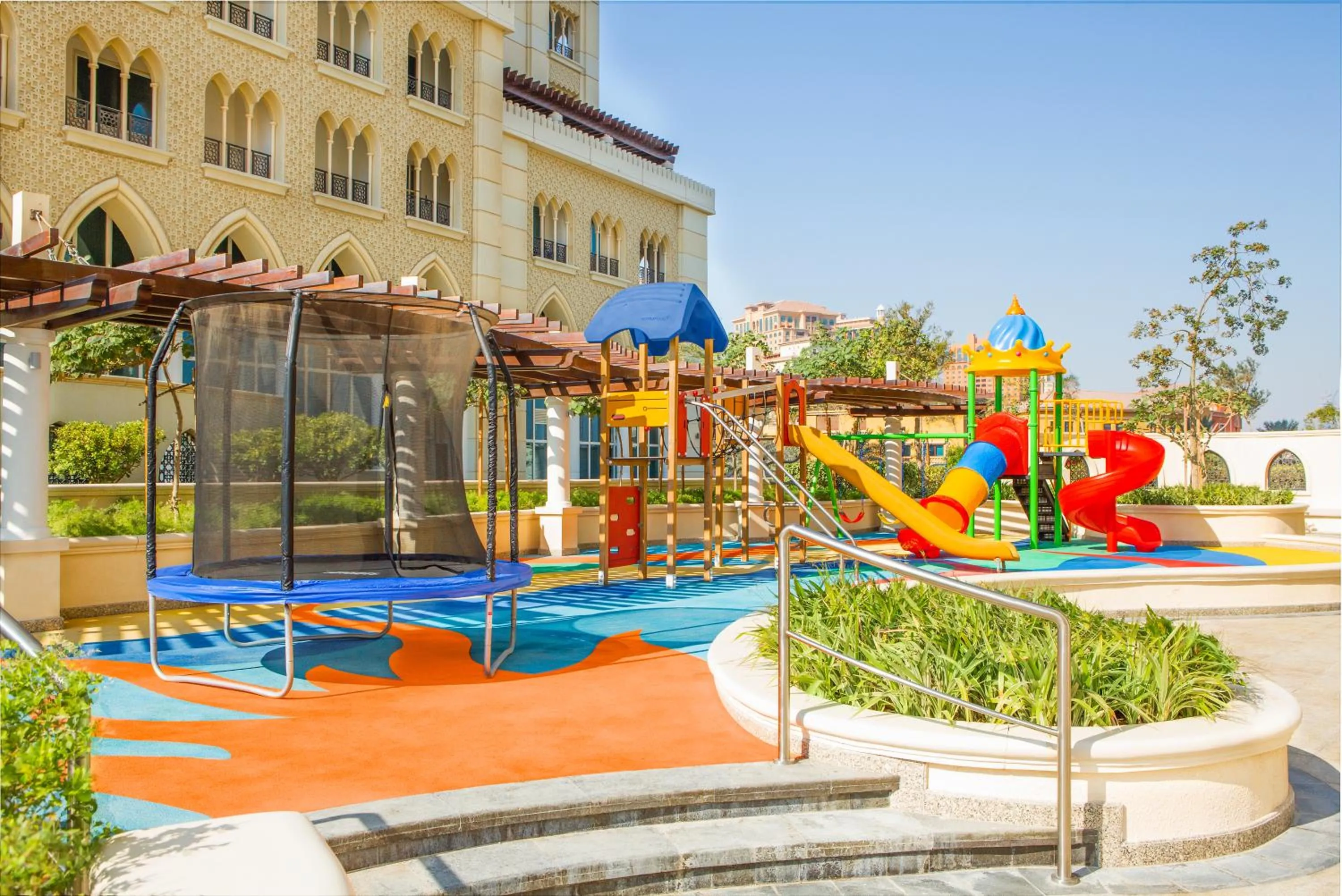 Children play ground in Retaj Baywalk Residence