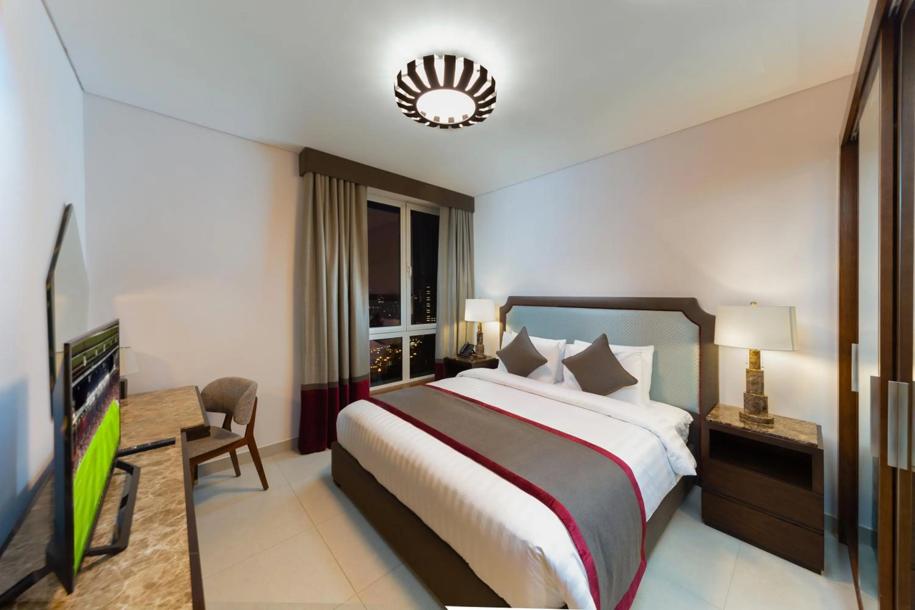 Bed in Retaj Baywalk Residence