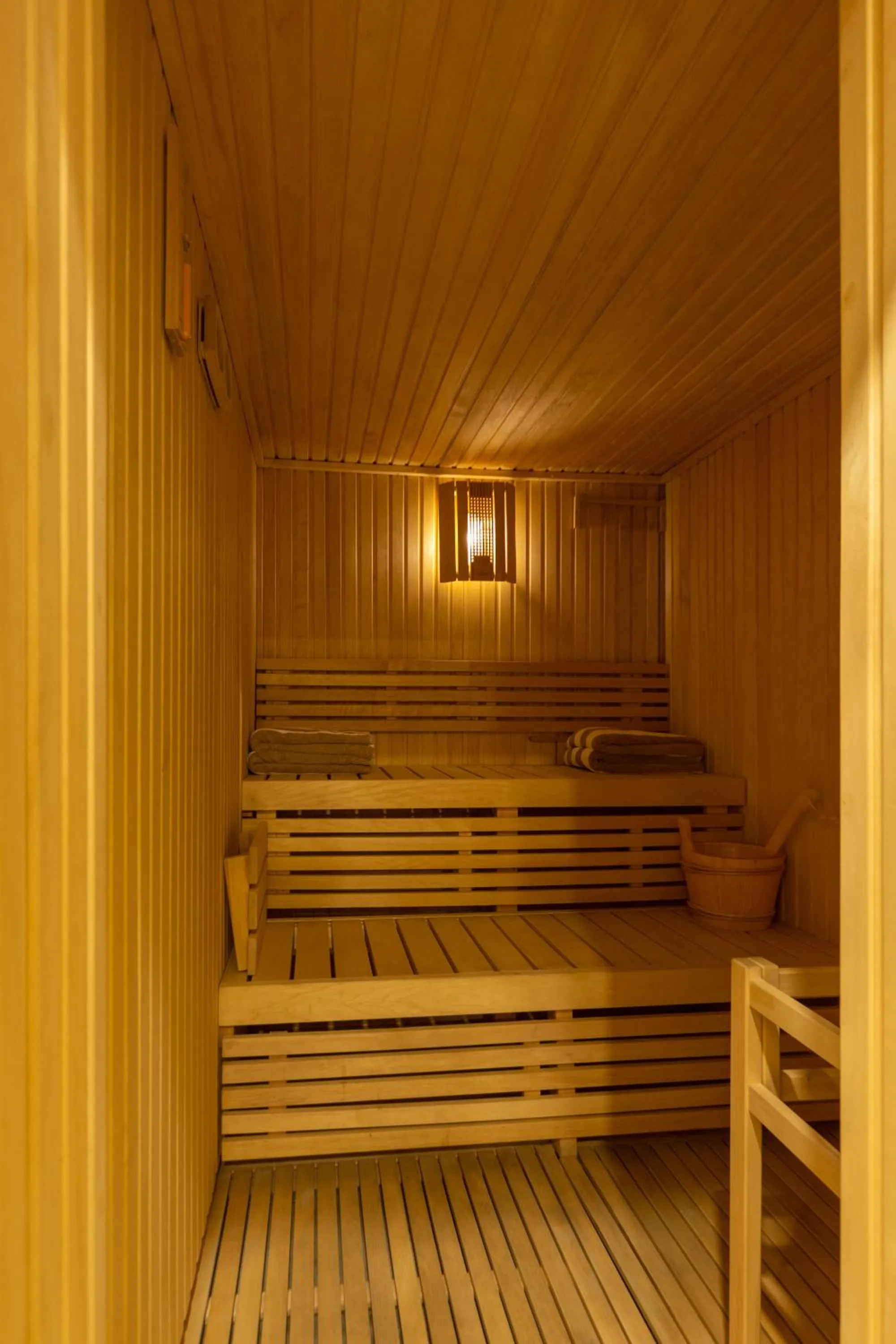 Sauna in Retaj Baywalk Residence