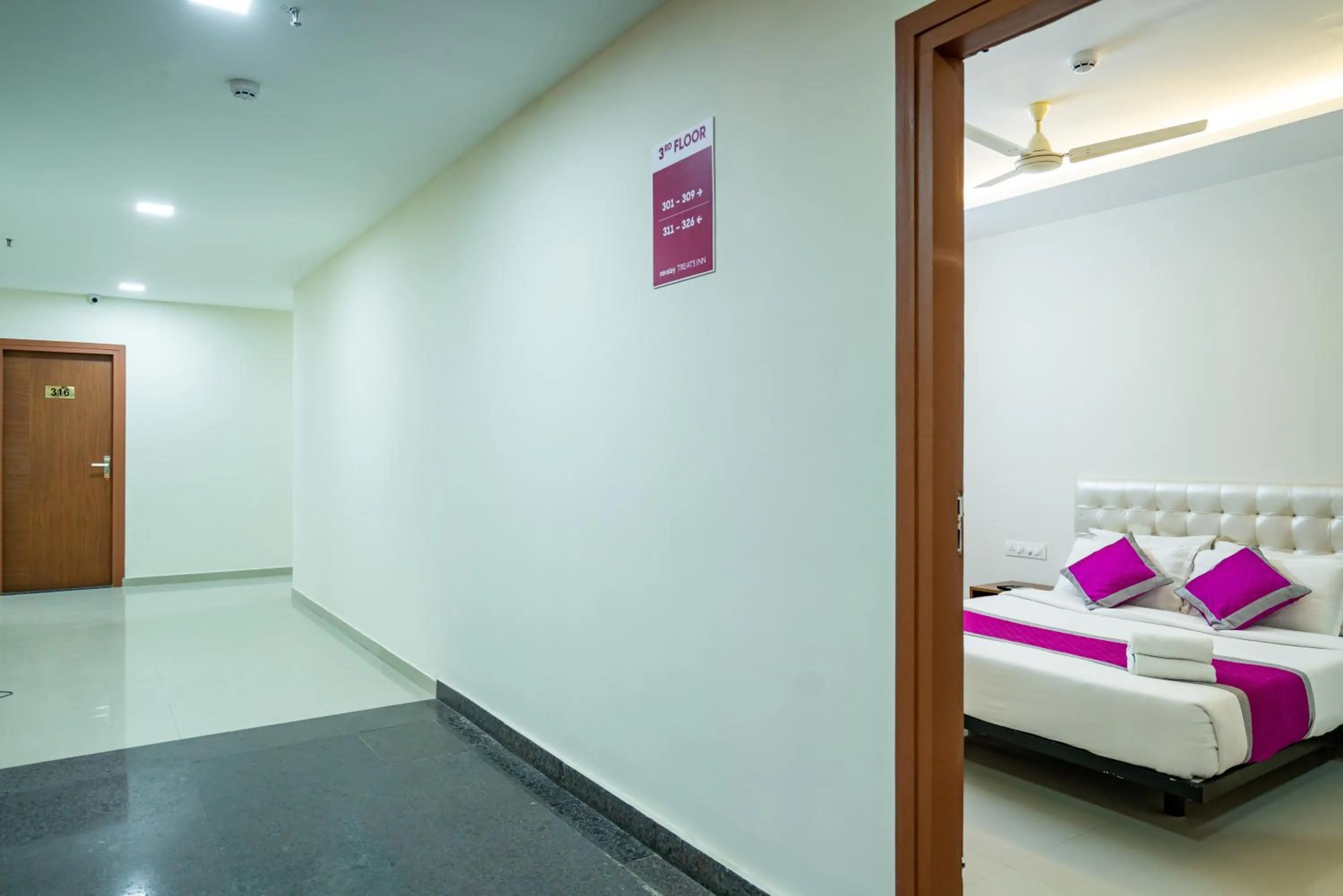 Area and facilities, Bed in Nexstay Treats Inn