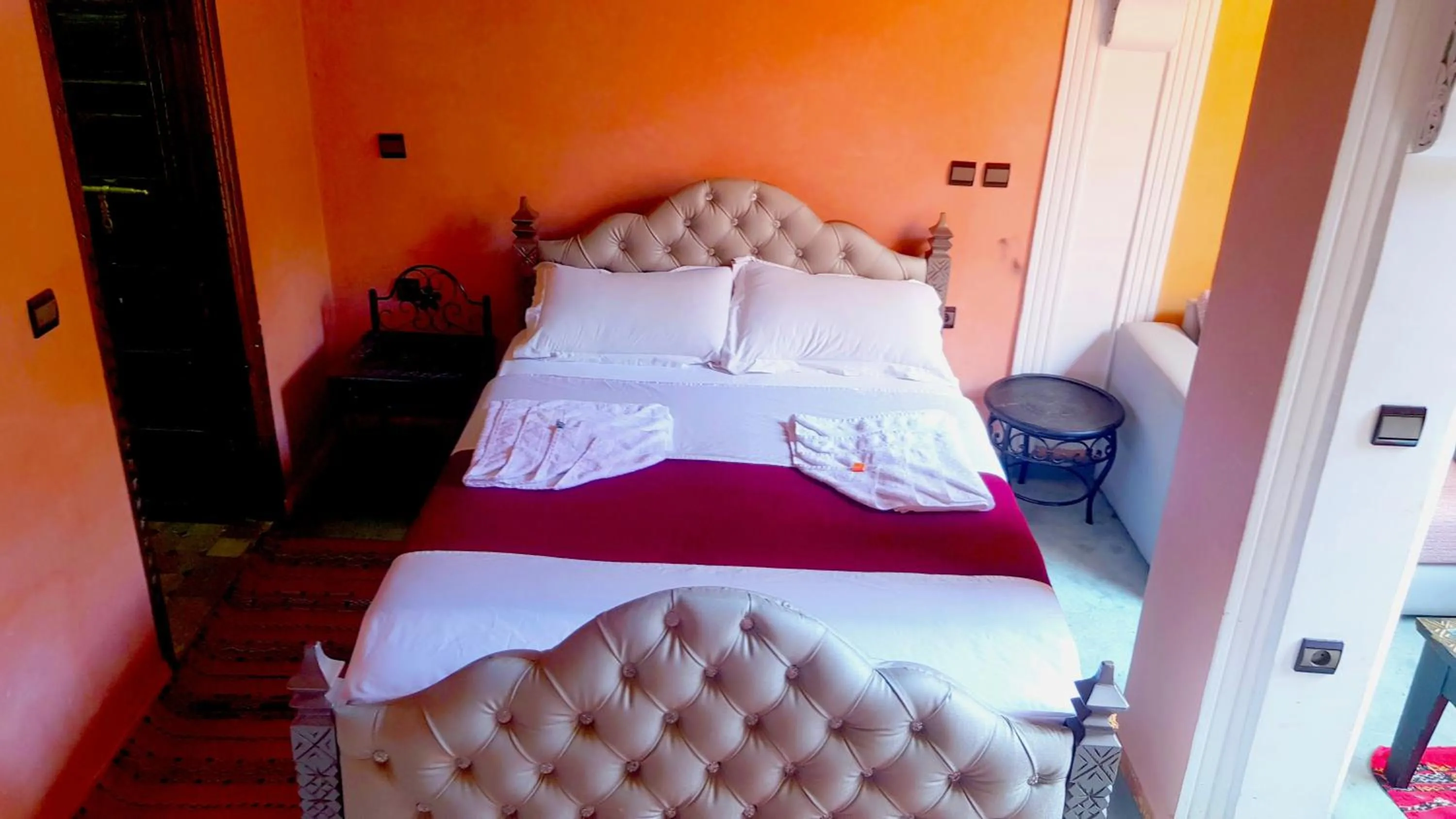 Bed in Hôtel Restaurant Les Etoiles Du Toubkal