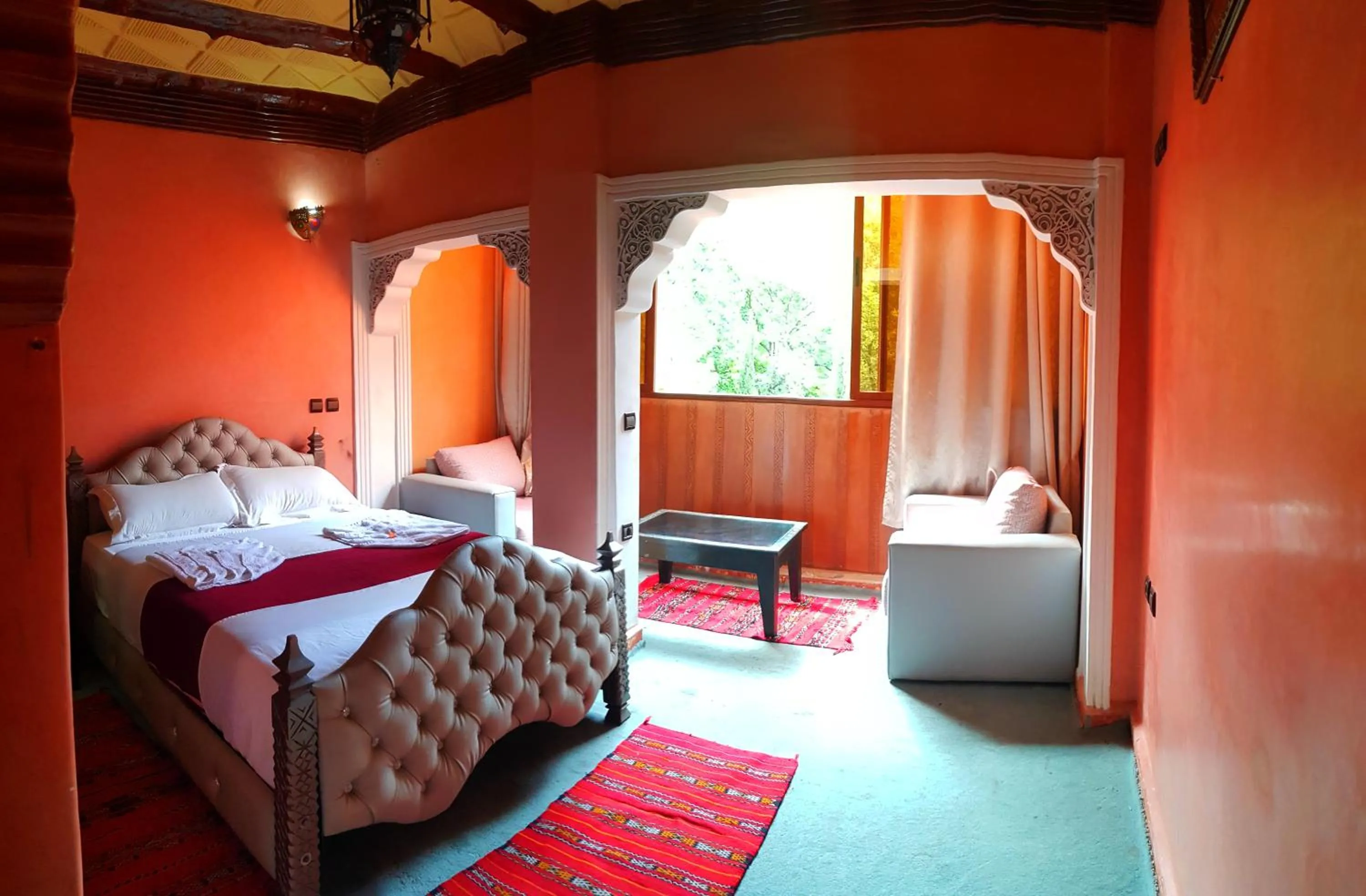 Bed in Hôtel Restaurant Les Etoiles Du Toubkal