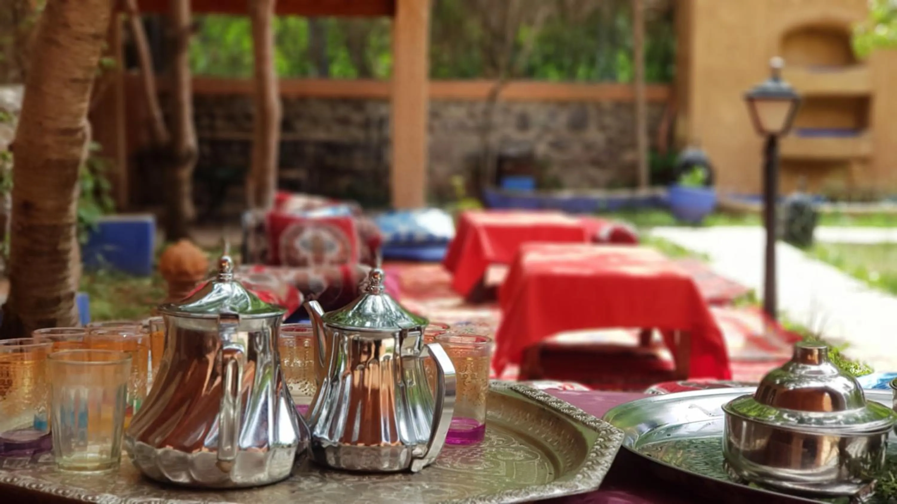 Lobby or reception in Hôtel Restaurant Les Etoiles Du Toubkal