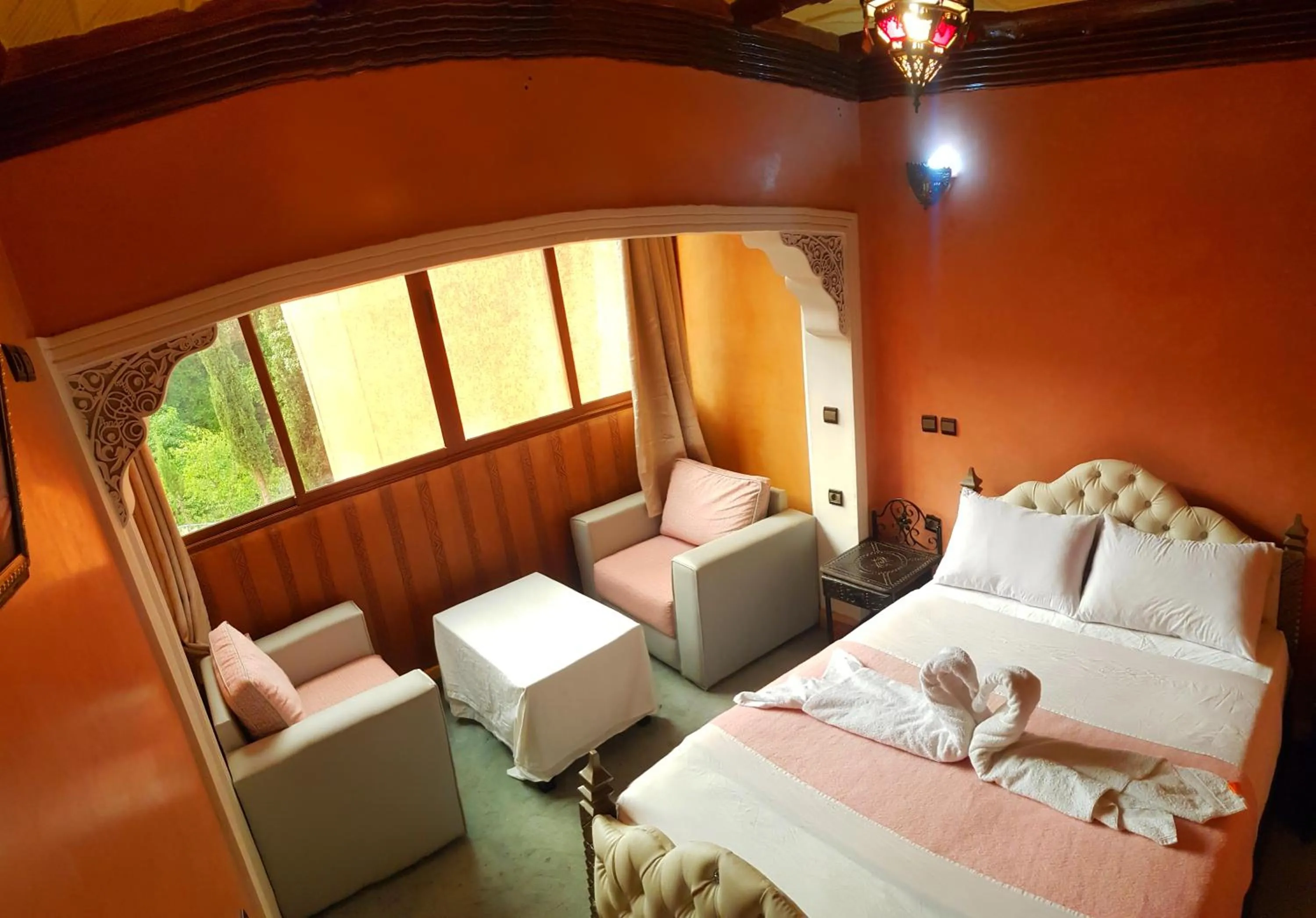 Bed in Hôtel Restaurant Les Etoiles Du Toubkal