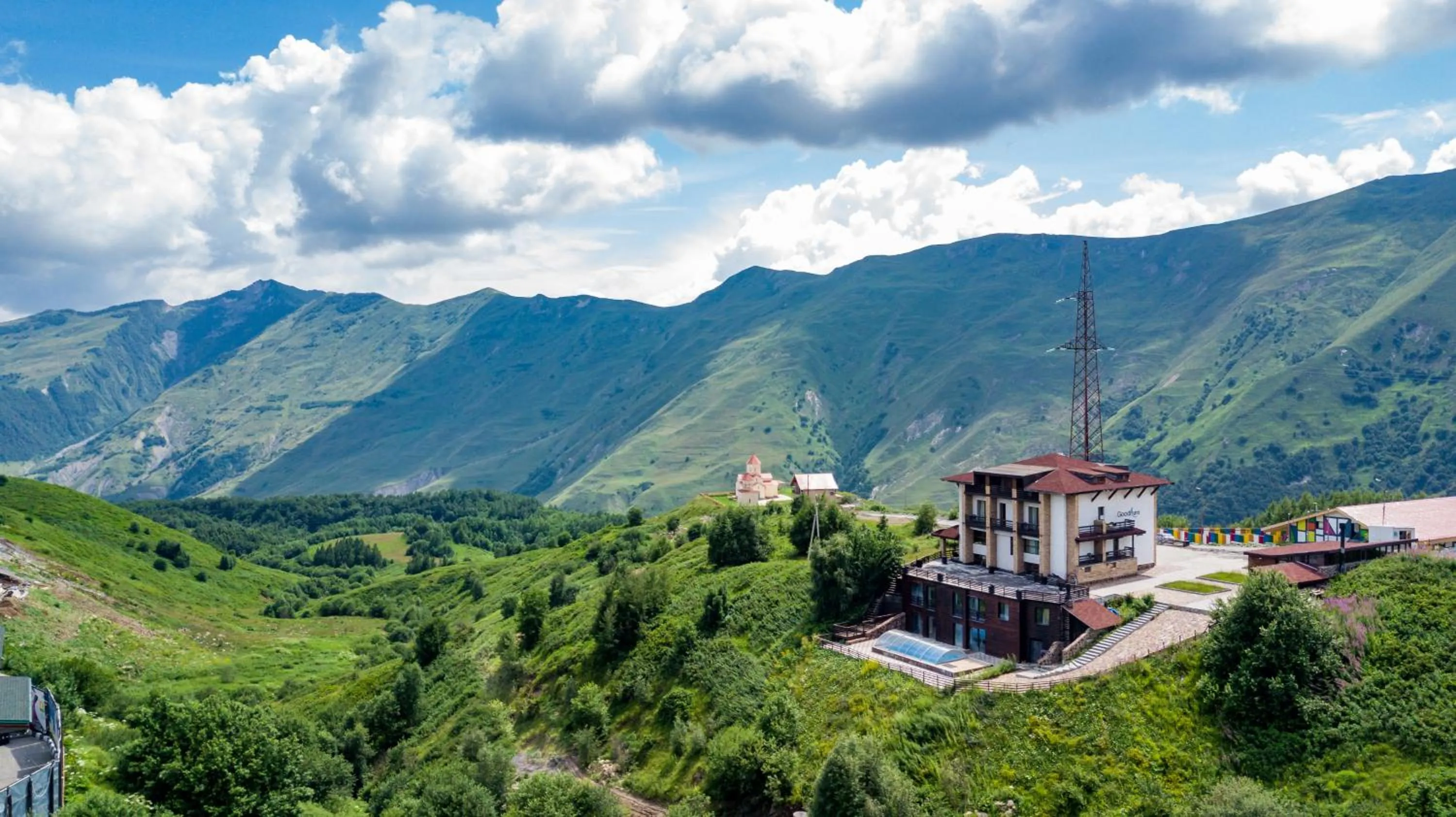 Property building in Hotel GoodAura