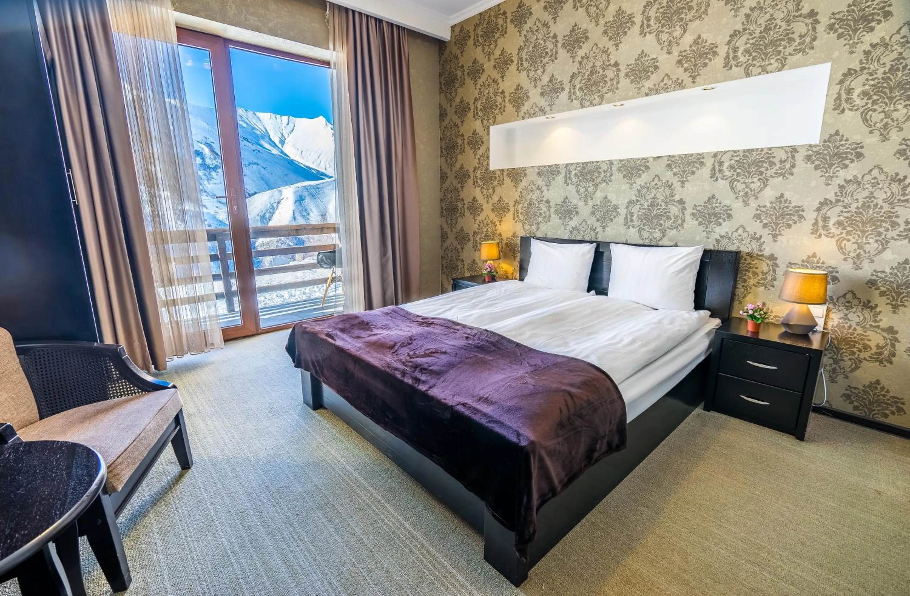 Bedroom, Bed in Hotel GoodAura