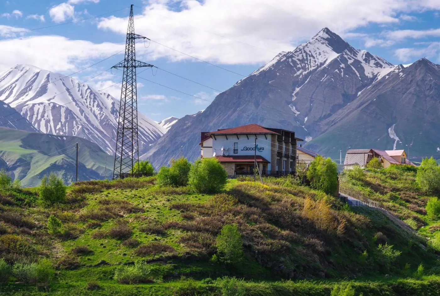 Mountain view in Hotel GoodAura
