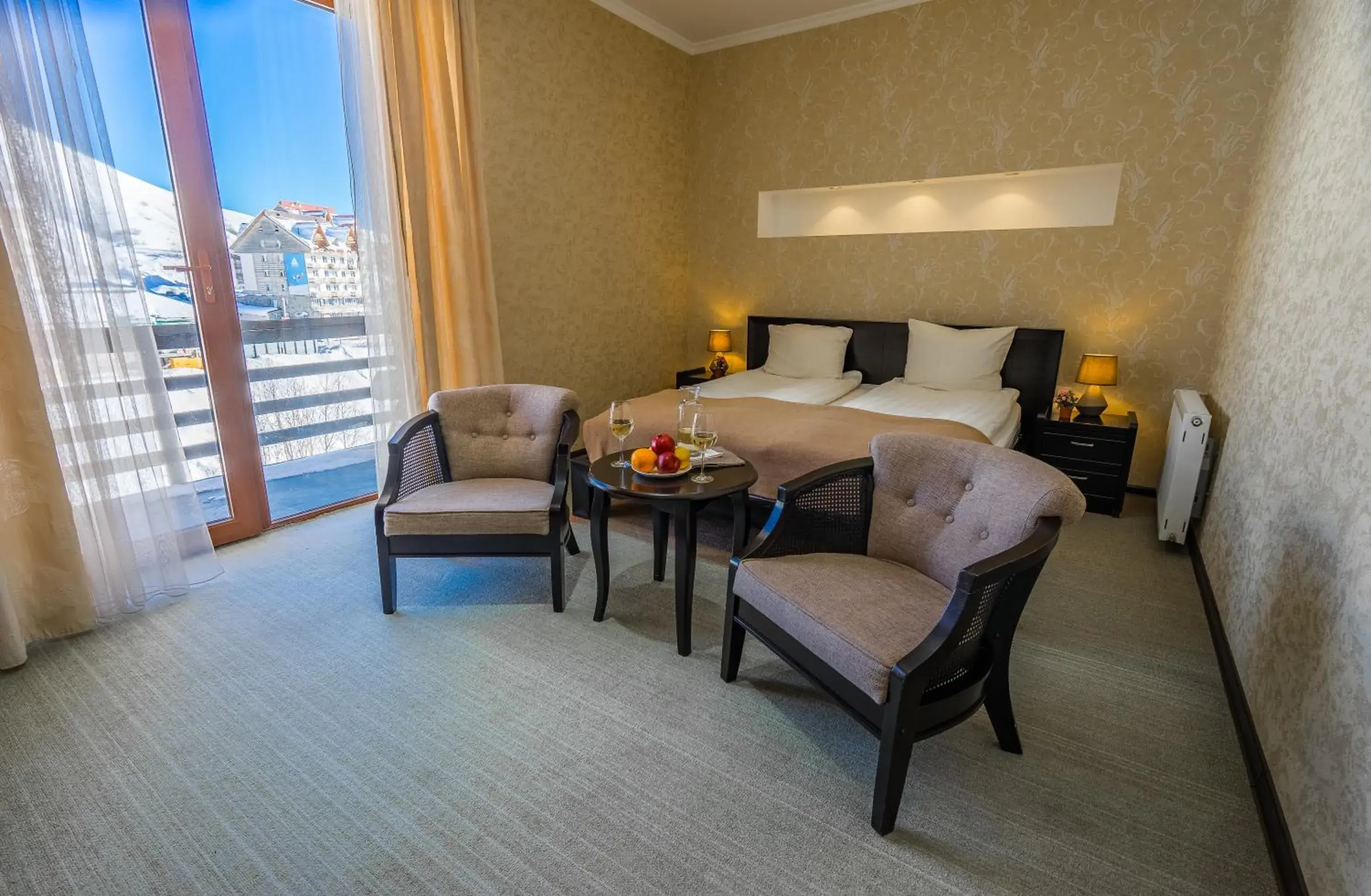 Bed in Hotel GoodAura Bed in Hotel GoodAura