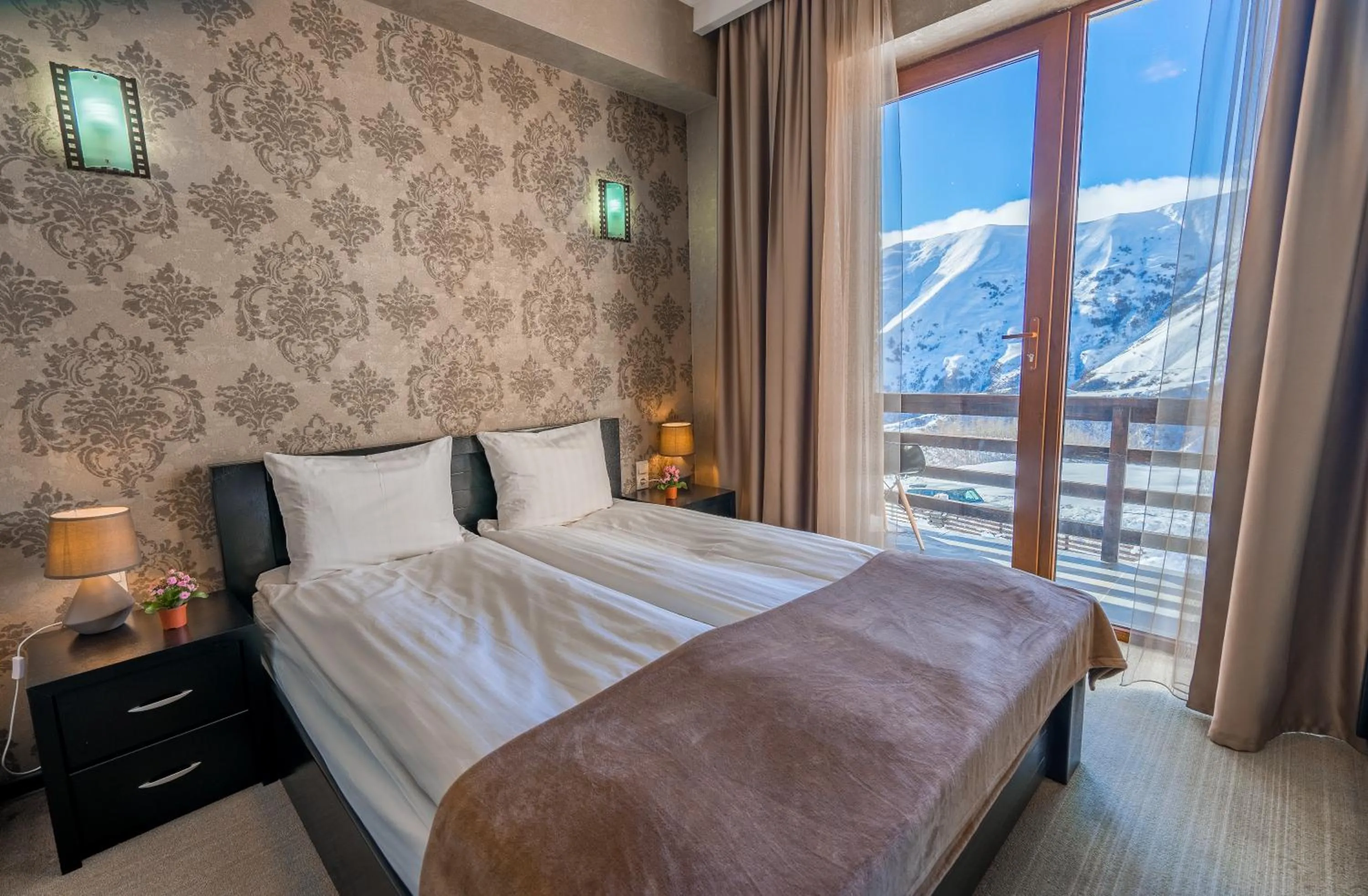 Bed in Hotel GoodAura